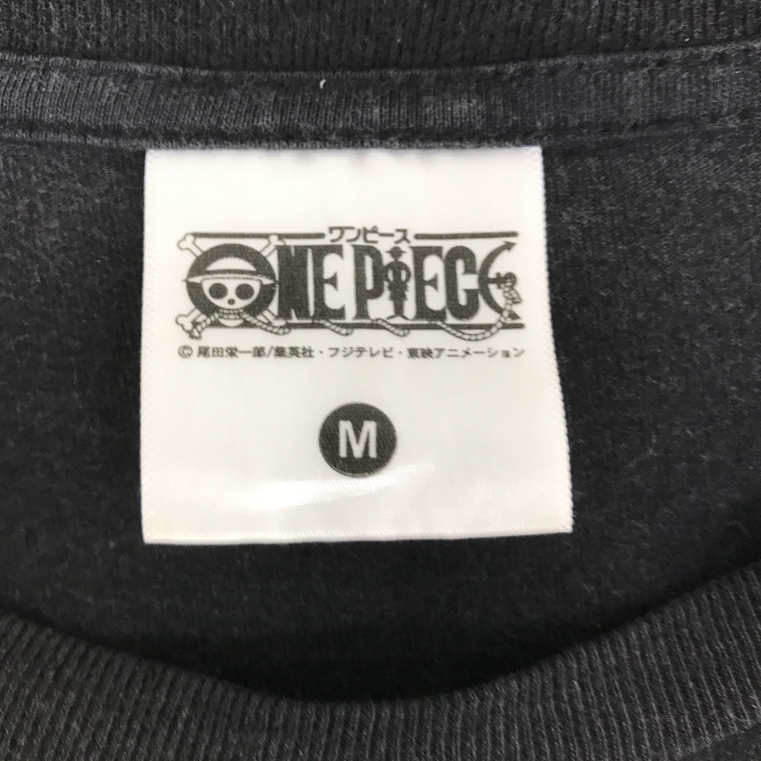 One Piece one piece black faded t-shirt K117B12 Size US M / EU 48-50 / 2 - 8 Thumbnail