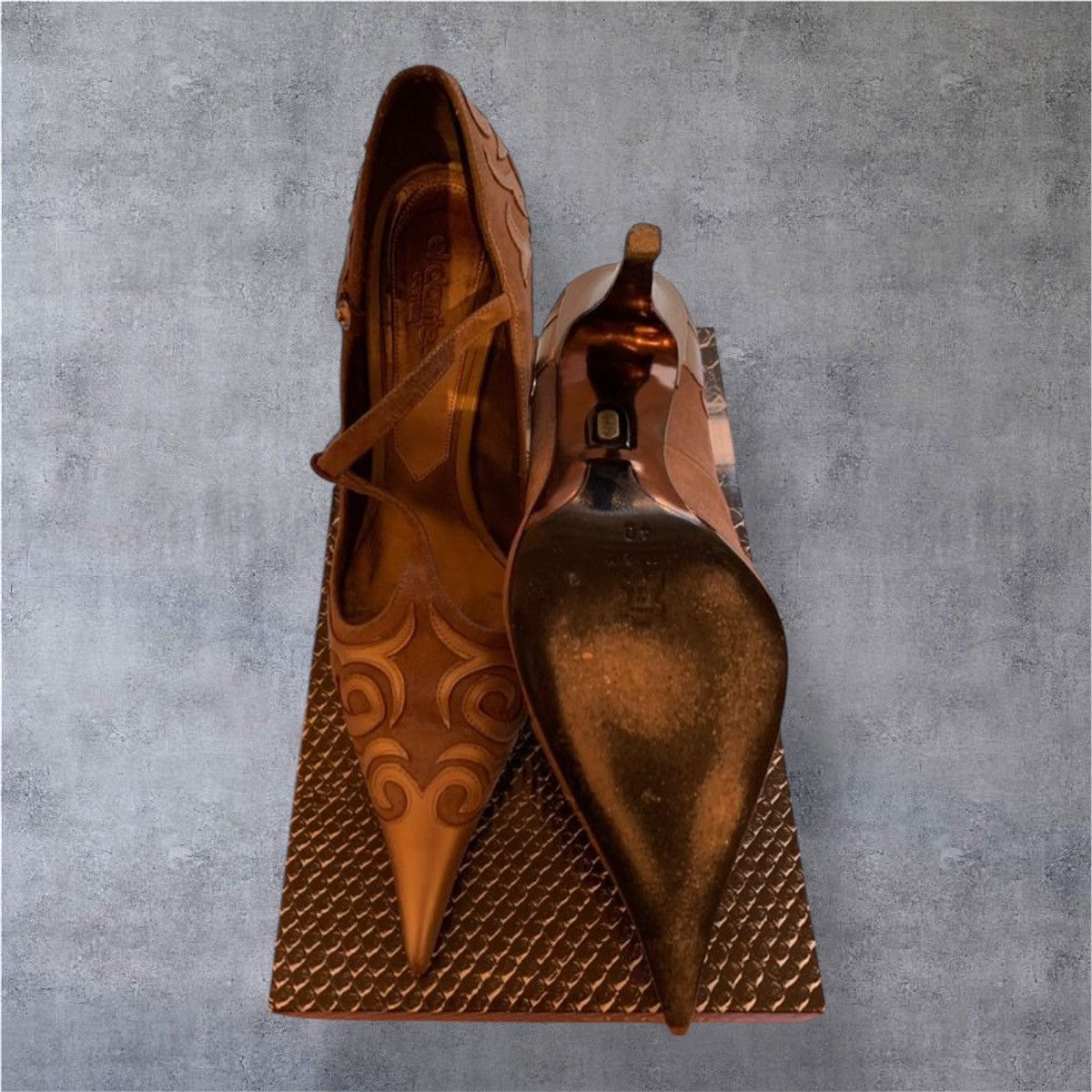 Other El Dantes camel stilletos 40 Size US 9 / IT 39 - 2 Thumbnail