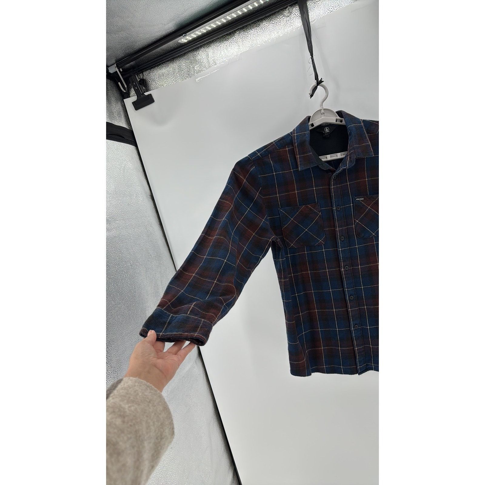 Volcom Volcom Men's Lumberg Long Sleeve Flannel Shirt sz xl cotton Size US XL / EU 56 / 4 - 5 Thumbnail