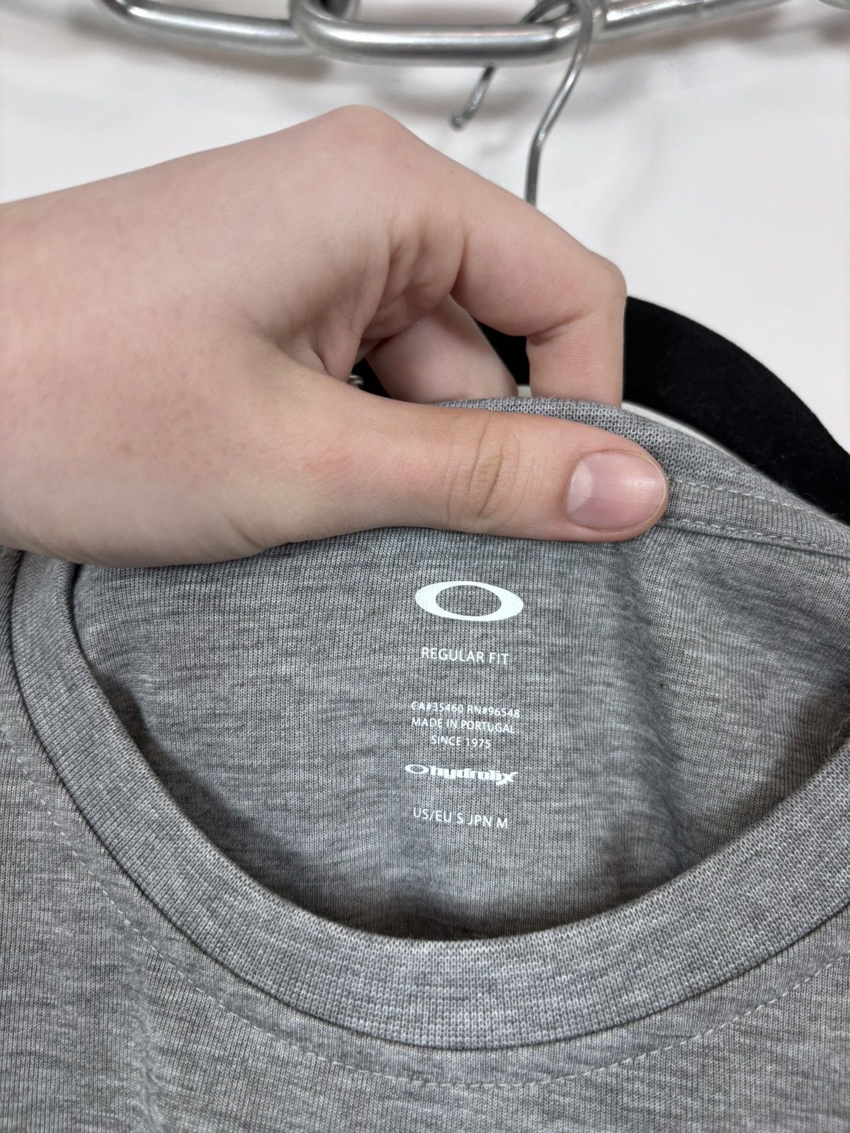 Oakley Oakley Gray Melange NWT Texas USA T-Shirt Tee Hydrolix Men’s Size US S / EU 44-46 / 1 - 9 Thumbnail