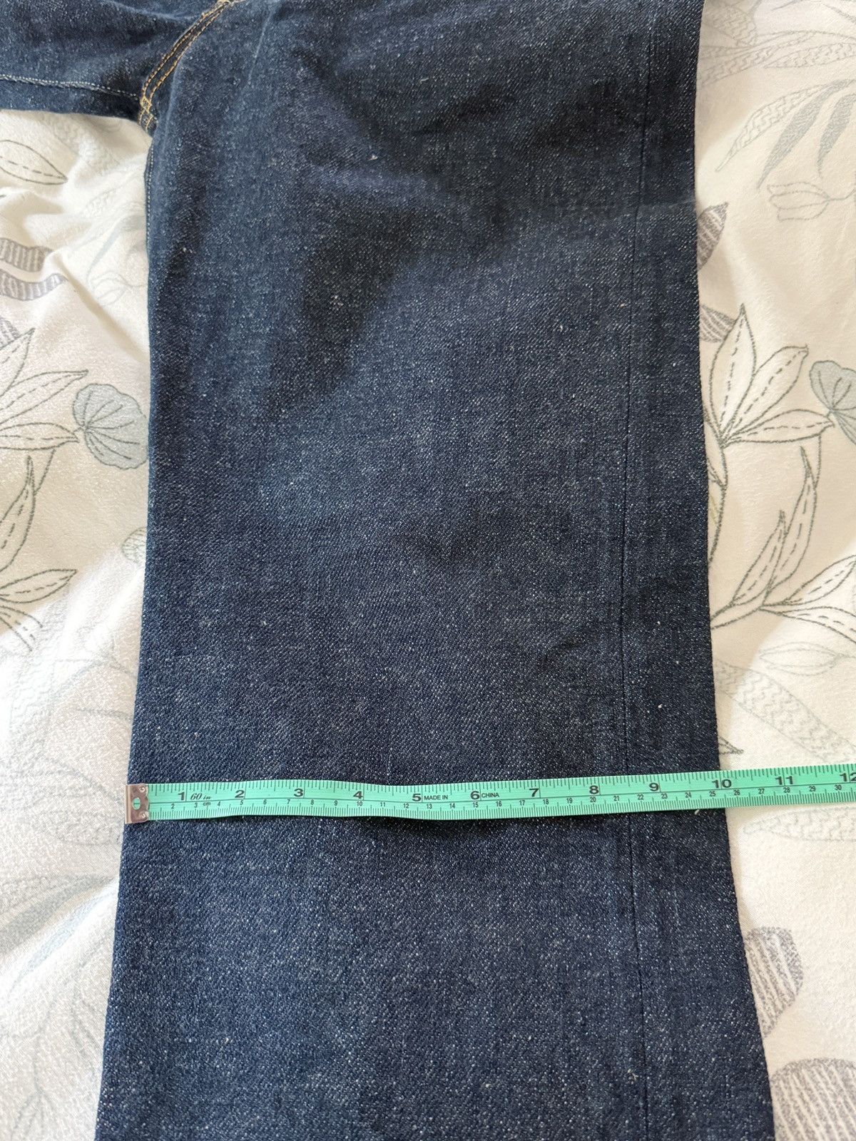 Oni 288ZR-OLV 20OZ "SECRET DENIM OLIVE WEFT" Size US 38 / EU 54 - 9 Thumbnail