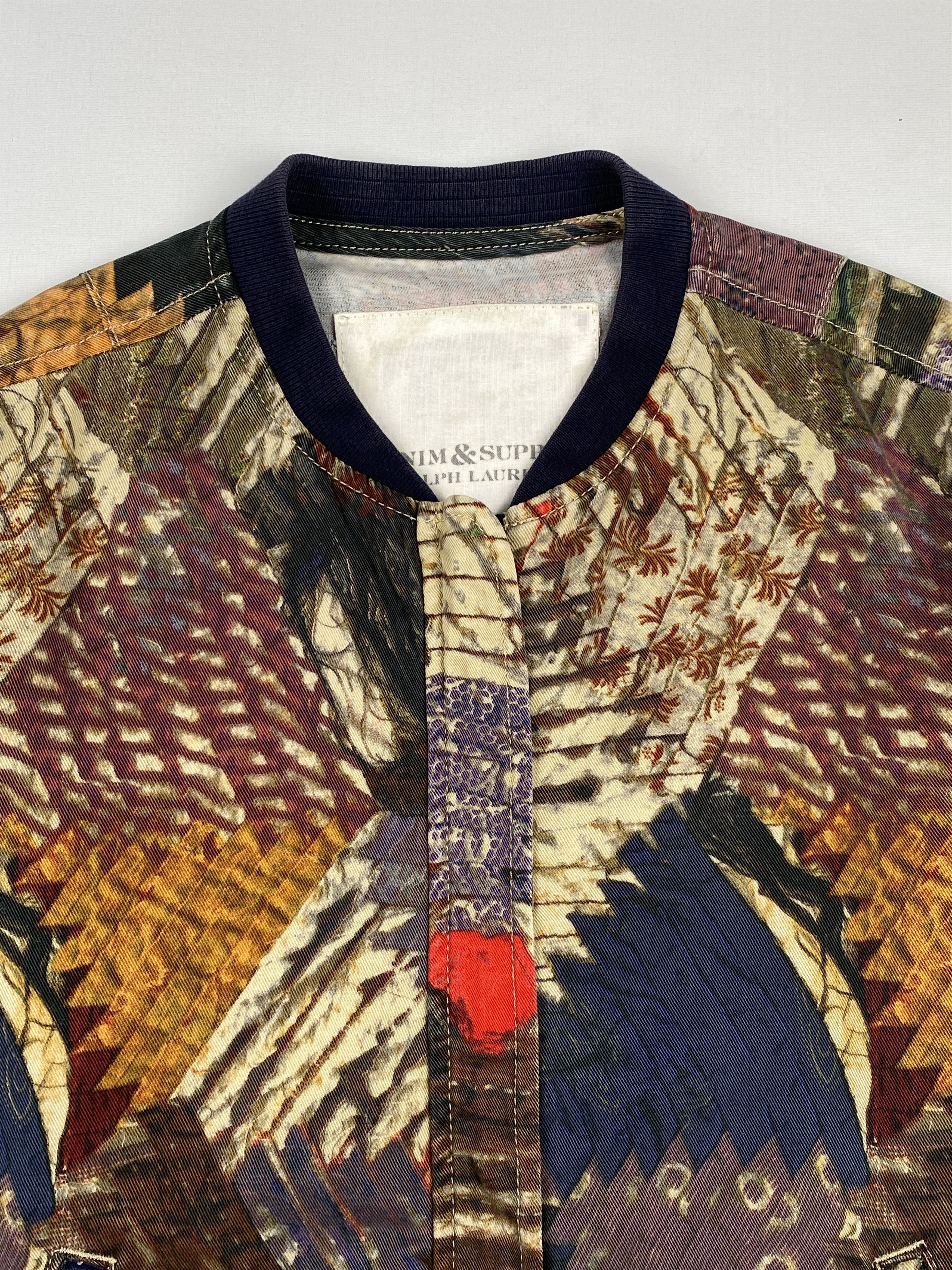Denim & Supply Ralph Lauren Patchwork Blouson Jacket Size US XS / EU 42 / 0 - 3 Thumbnail
