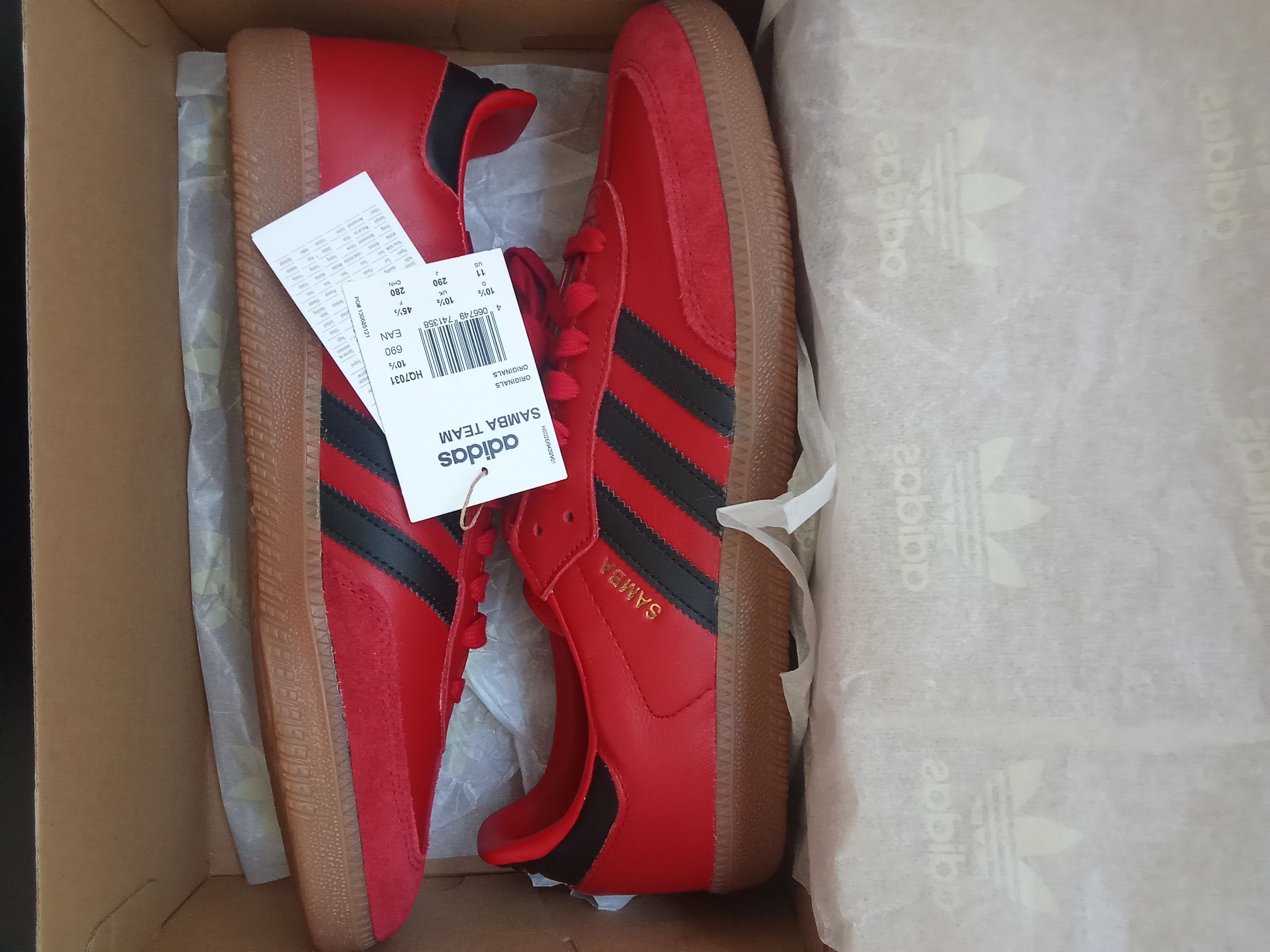 Adidas adidas Samba Team Bayern Munich - Size 11, 45 1/3 Size US 11 / EU 44 - 4 Thumbnail