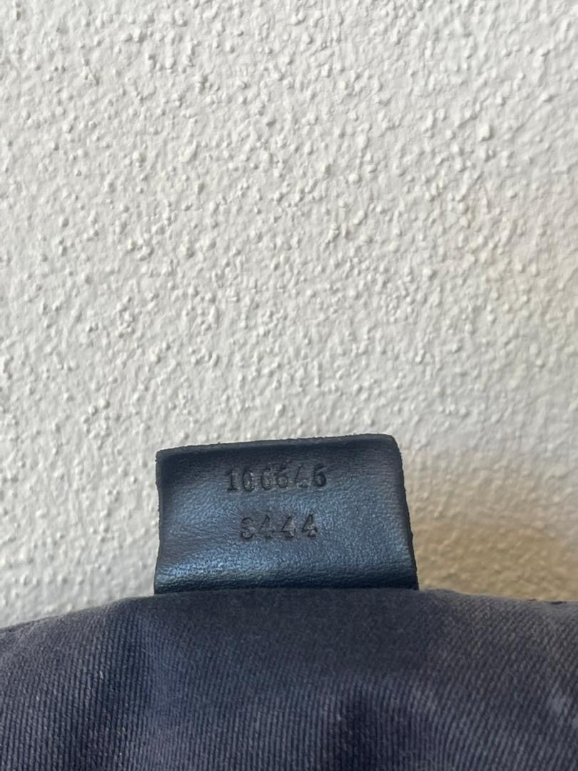 Gucci Gucci GG Pattern Vanity Leather Canvas Bag Size ONE SIZE - 21 Thumbnail