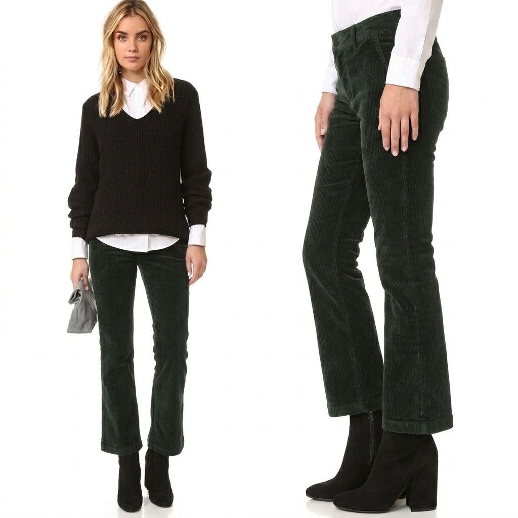 Other NWT Trave $298 Sloan Slim Bootcut Corduroys 26 Deadstock Size 26" / US 2 / IT 38 - 4 Thumbnail