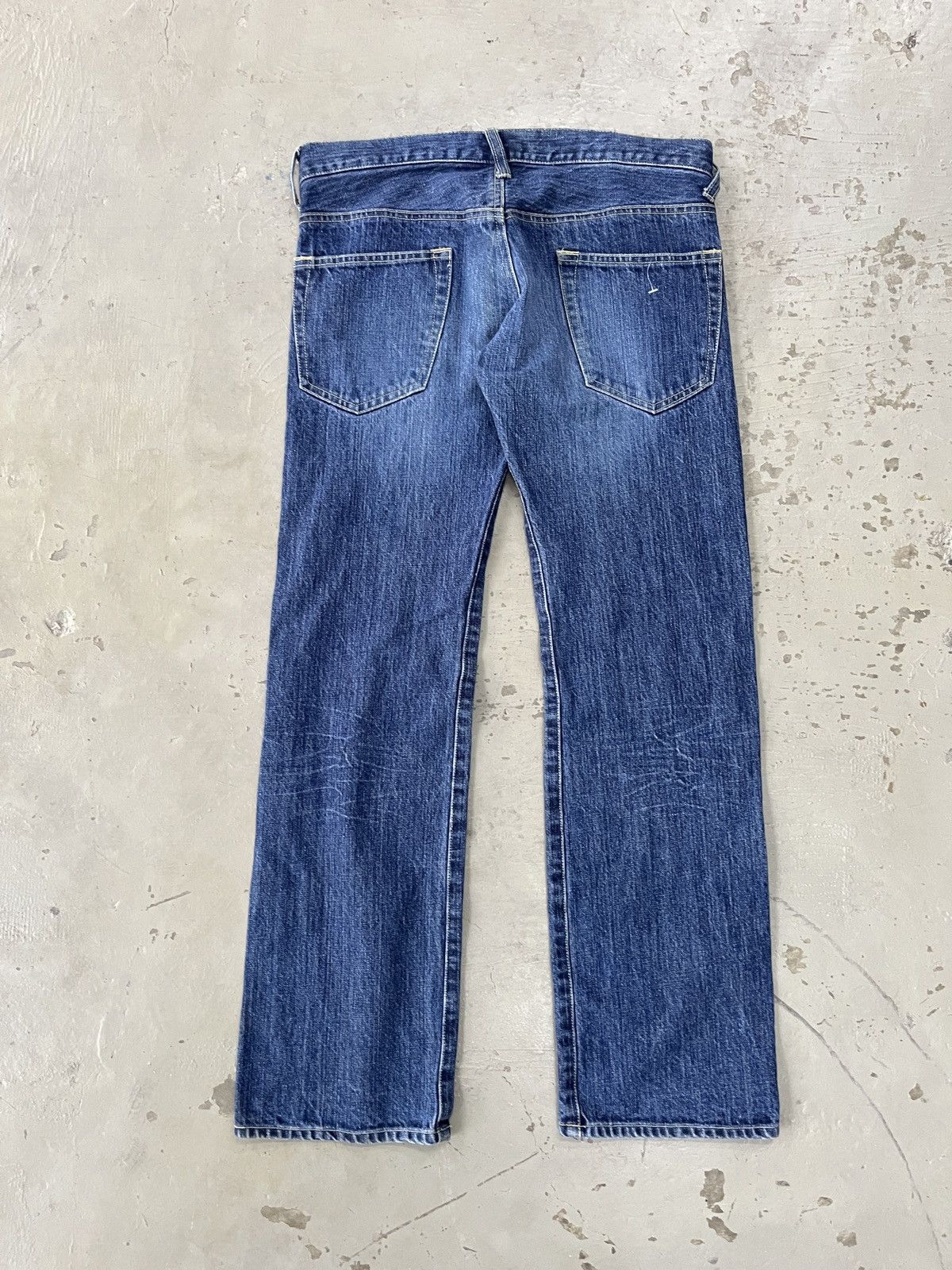 Hysteric Glamour Bric Brac Junya Watanabe Style Distressed Poem Jeans Pants Size US 30 / EU 46 - 13 Thumbnail