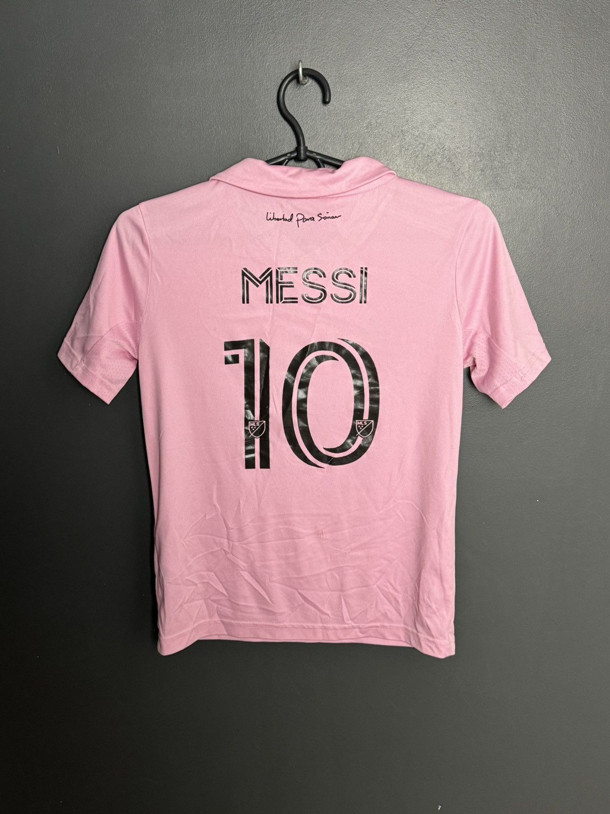 Adidas KIDS Inter Miami 22/23 Home Messi Football Jersey T-Shirt Size US XS / EU 42 / 0 - 1 Thumbnail