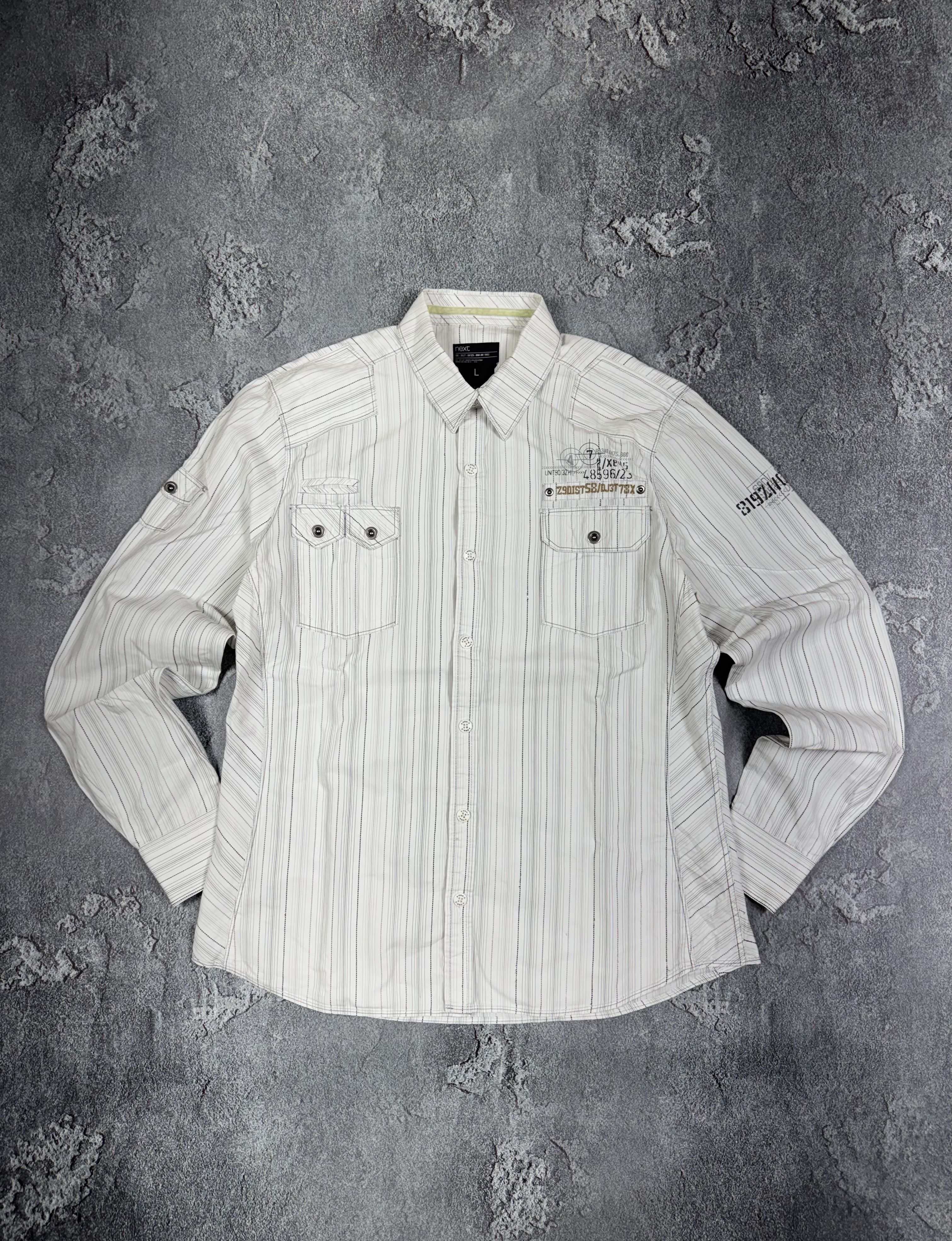 If Six Was Nine If Six Was Nine 2000s Striped Shirt Size L Next Japan Size US L / EU 52-54 / 3 - 1 Thumbnail