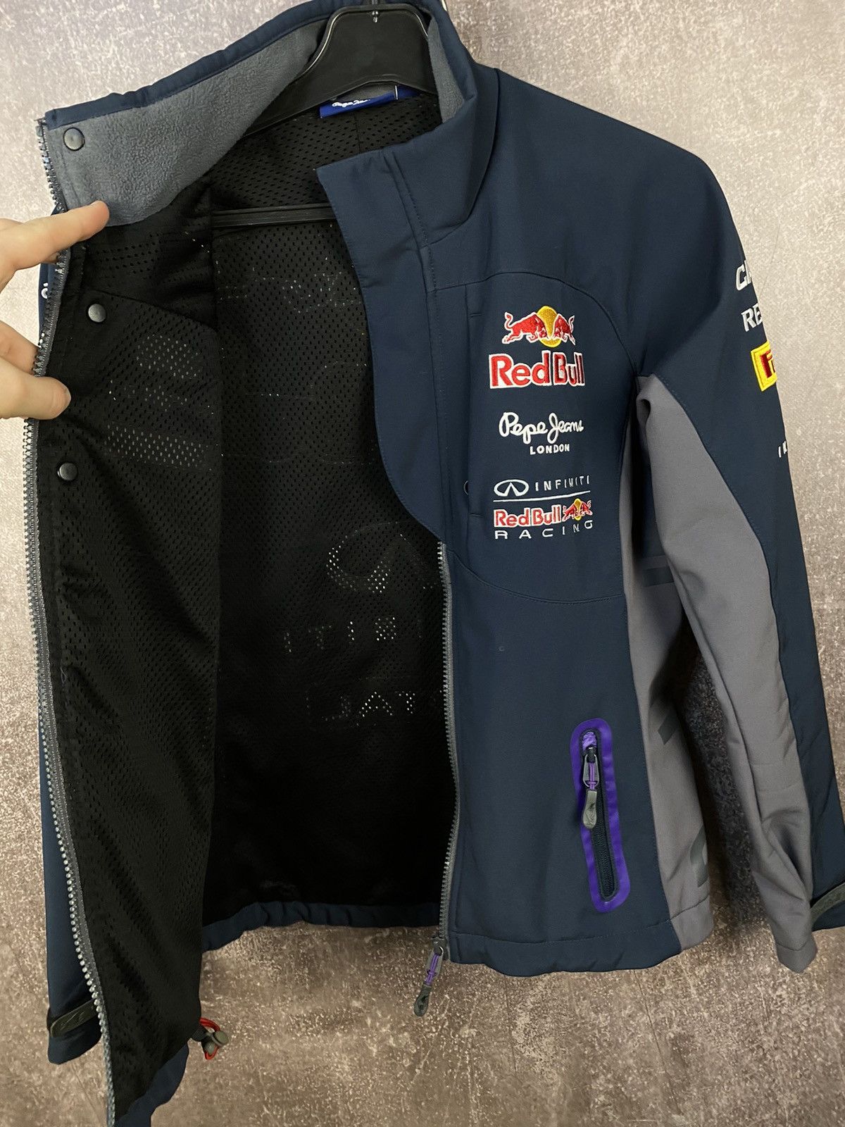 Pepe Jeans × Red Bull Rare Racing Jacket Red Bull Pepe Jeans Japan Style. Size XS / US 0-2 / IT 36-38 - 9 Thumbnail