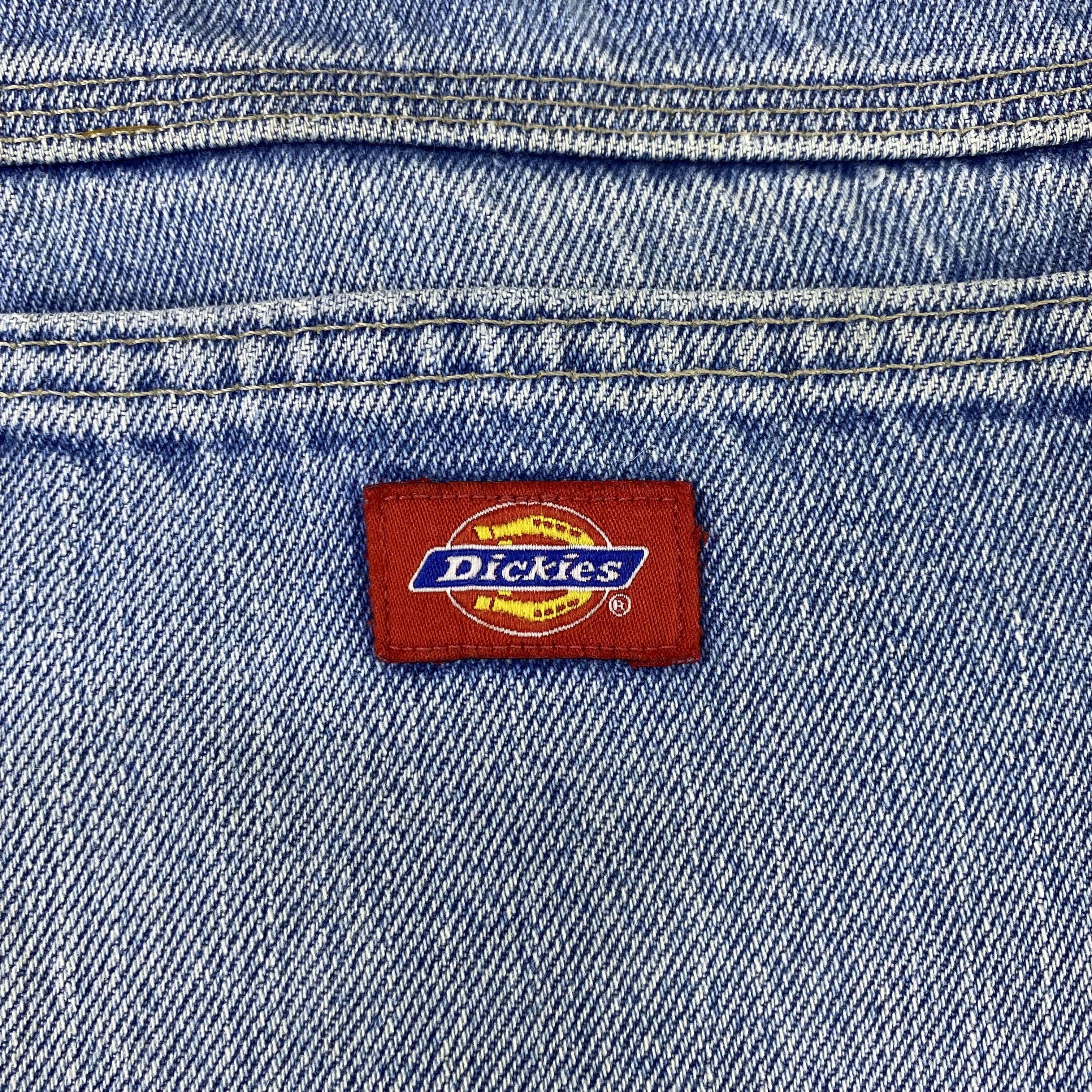 Dickies × Vintage Vintage Dickies Distres blue Wash relaxed fit jeans-J1148 Size US 36 / EU 52 - 14 Thumbnail