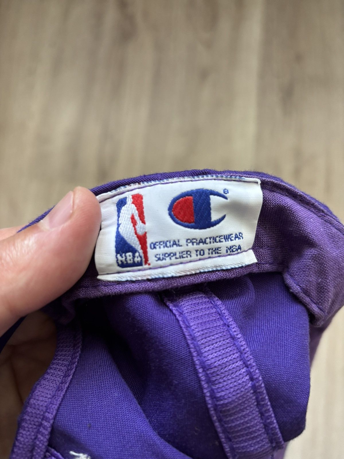 Champion vintage 1990s Toronto Raptors NBA Sports Vtg purlpe Size ONE SIZE - 15 Thumbnail