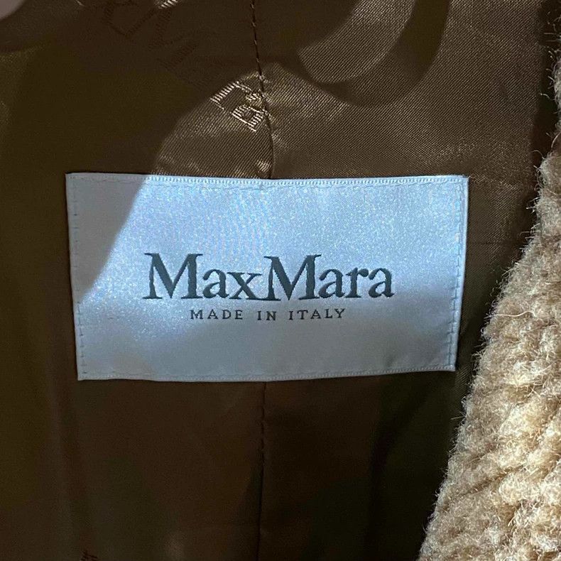 Max Mara Max Mara Classic Hot Brown Teddy Long Coat/ Size S / US 4 / IT 40 - 3 Thumbnail