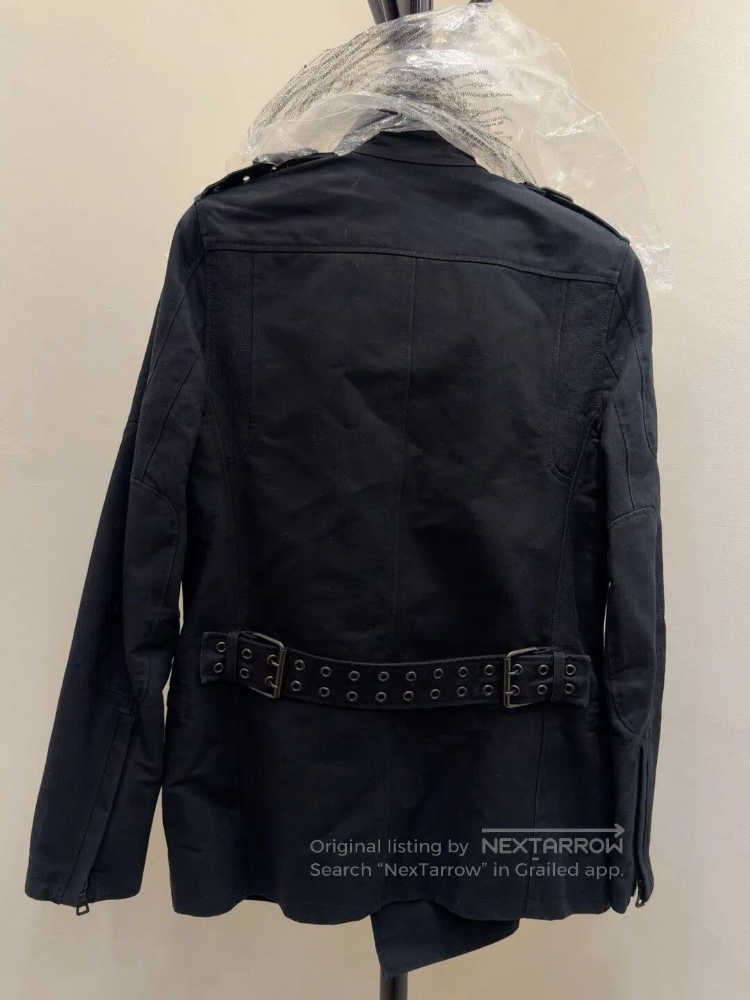 Balmain BALMAIN Black Military Style Coat. Size M / US 6-8 / IT 42-44 - 3 Thumbnail