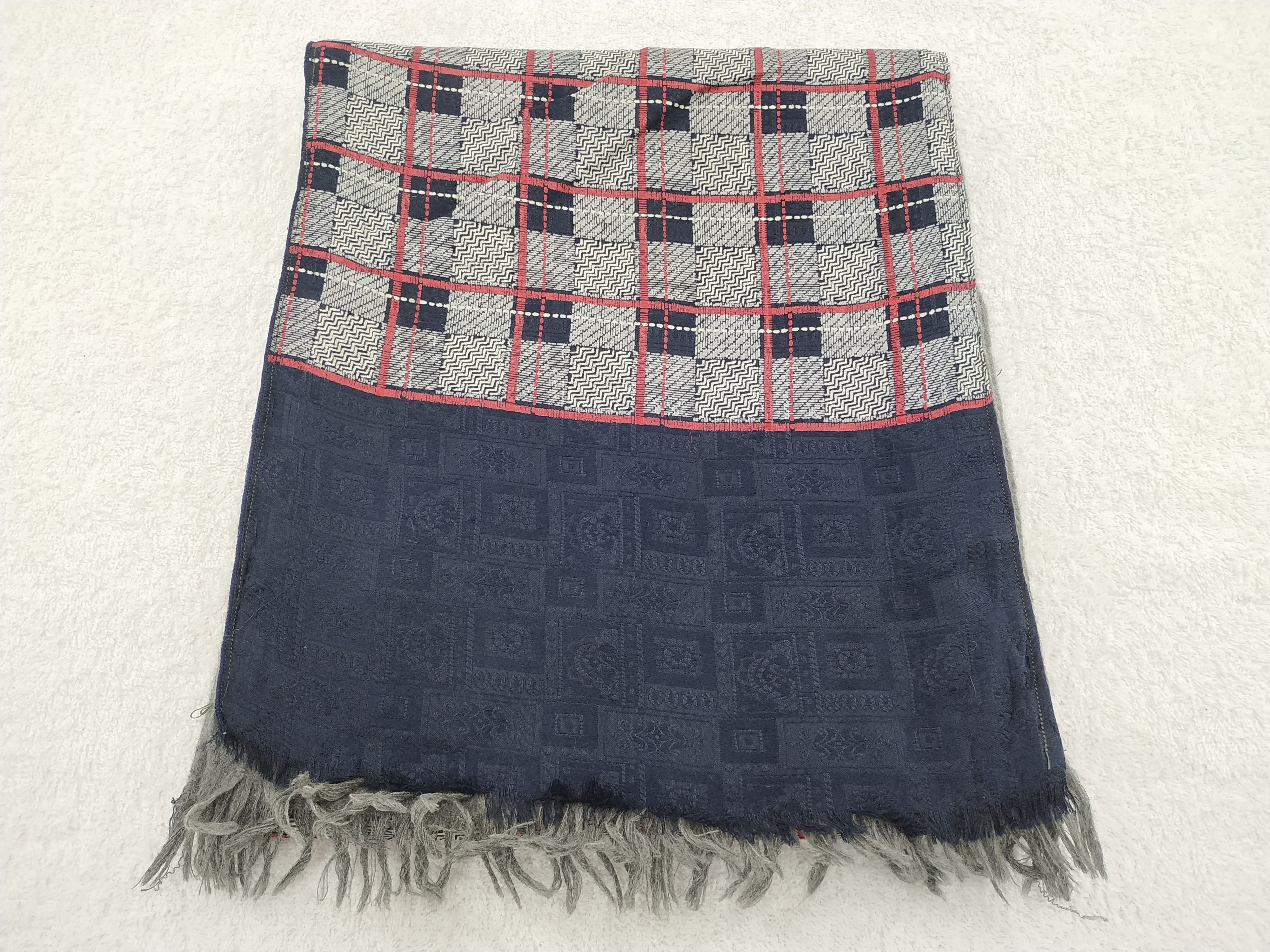 Lanvin Vintage Lanvin Scarf/Muffler/Neckwear MF478 Size ONE SIZE - 1 Thumbnail