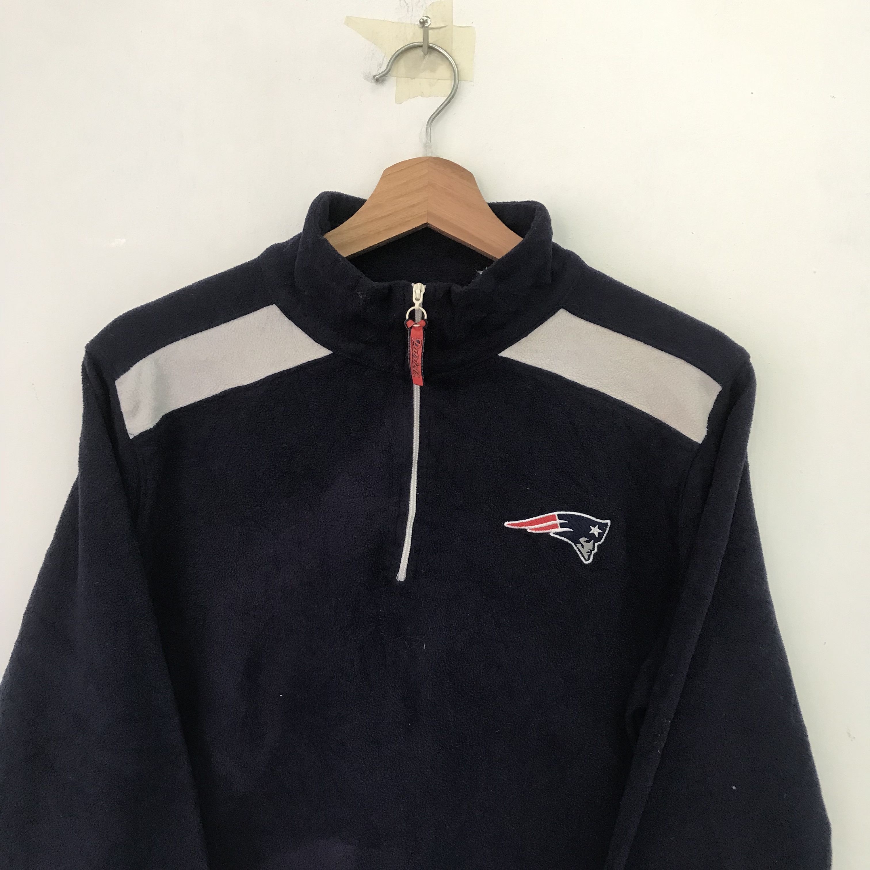 New England Outerwear New England Patriots Blue Fleece Sweatshirt 438 Size US M / EU 48-50 / 2 - 6 Thumbnail