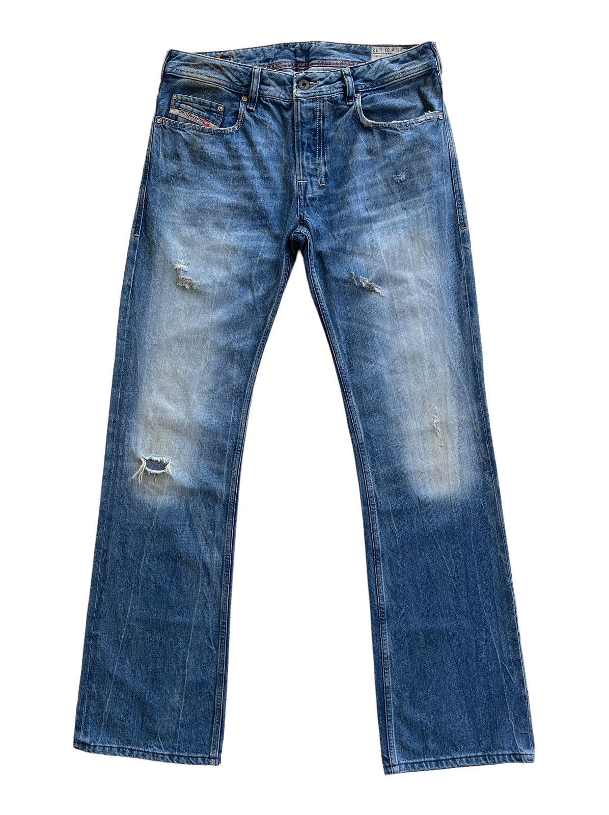 Diesel Diesel Dirty Now Age Regular Bootcut Flare Denim Size US 32 / EU 48 - 6 Thumbnail