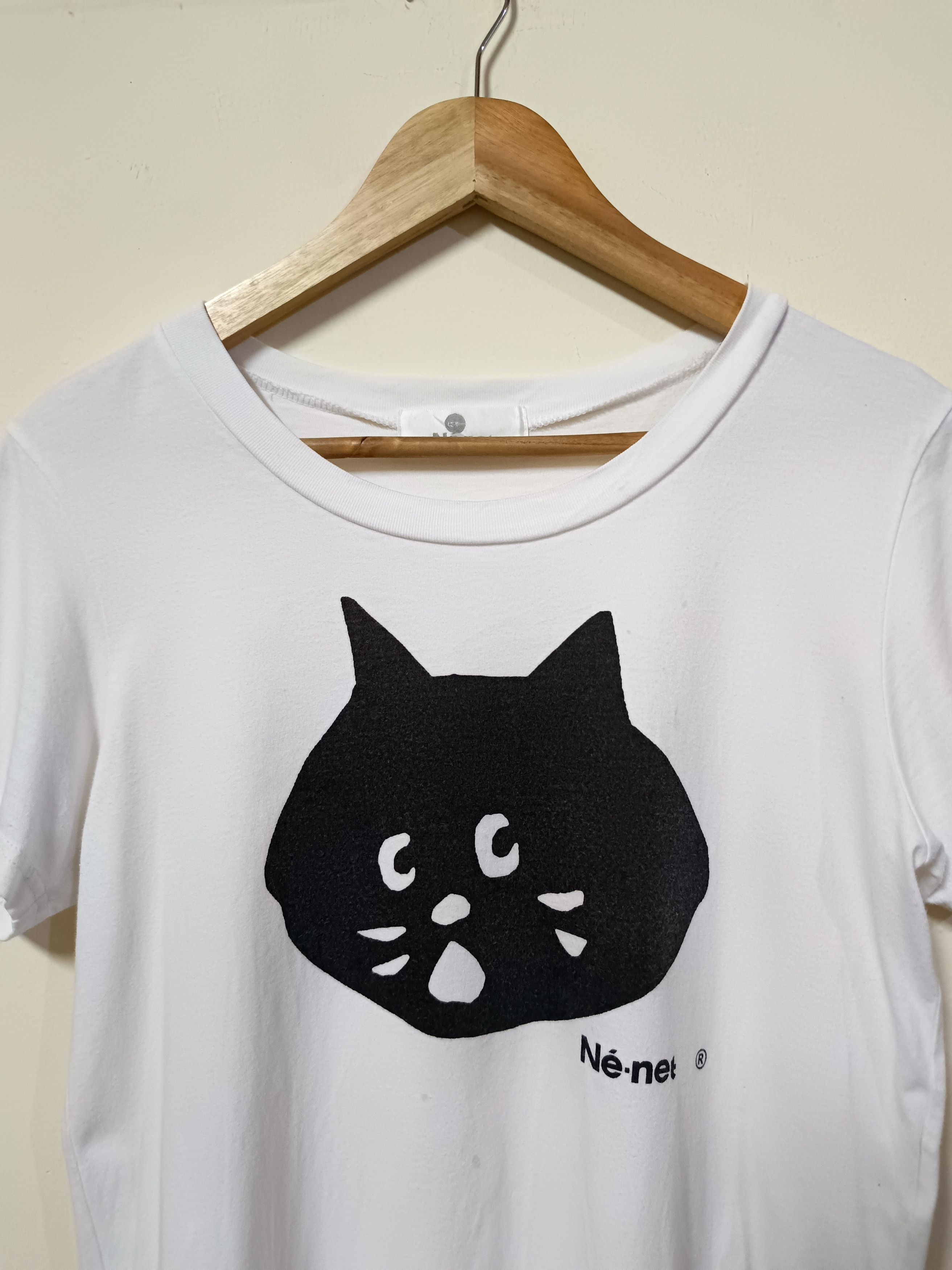 Issey Miyake Vintage Ne-net Black cat tee Size M / US 6-8 / IT 42-44 - 4 Thumbnail
