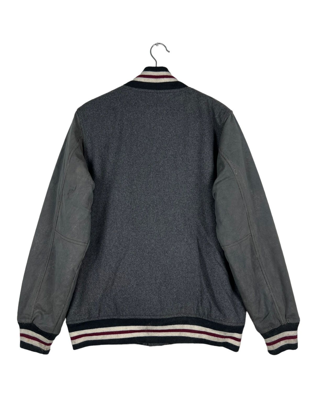 Stussy 🔥 STUSSY WORLDWIDE VARSITY BOMBER JACKET Size US M / EU 48-50 / 2 - 3 Thumbnail