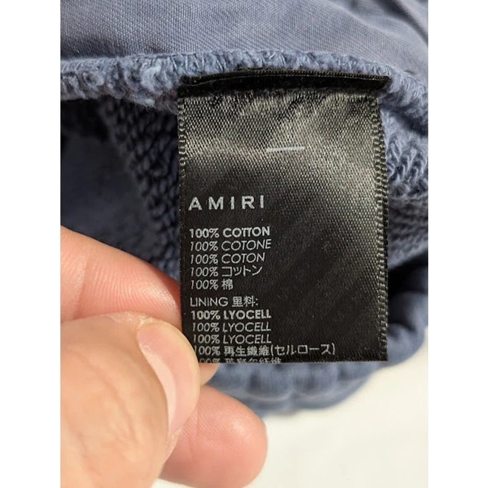Amiri o1rshd1 22 Shorts in Bluefin Size US 38 / EU 54 - 16 Thumbnail