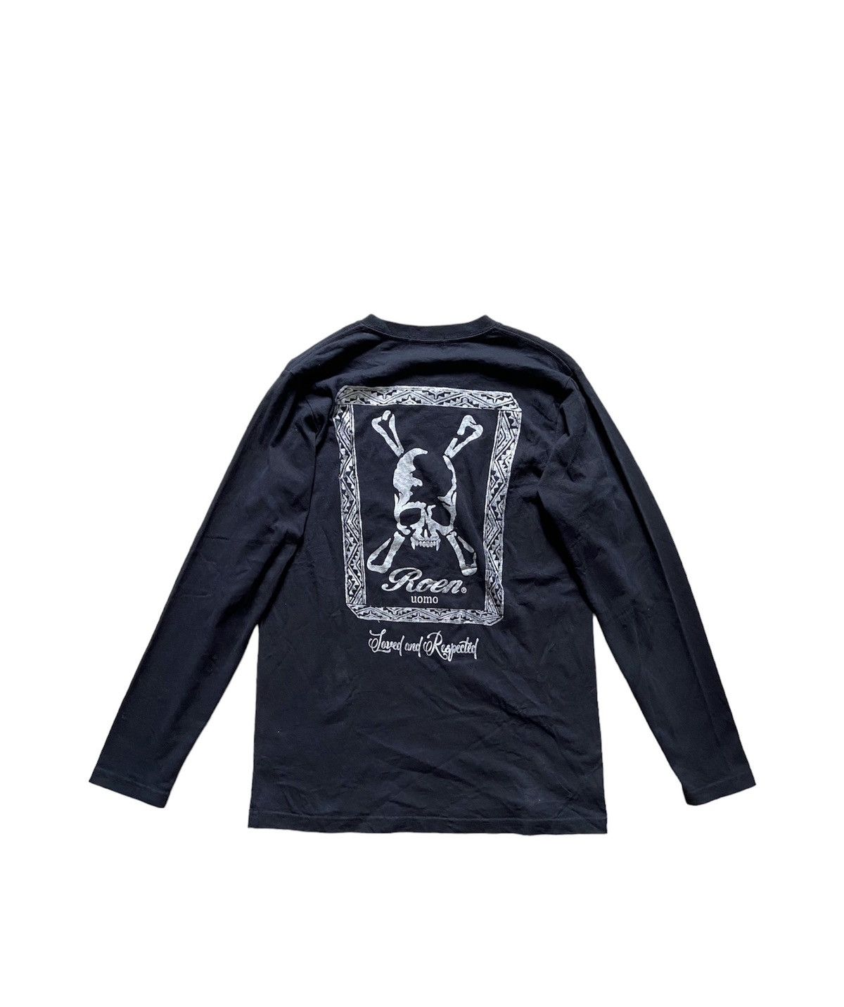 Roen ROEN leopard skull 3/4 sleeve tee | Grailed