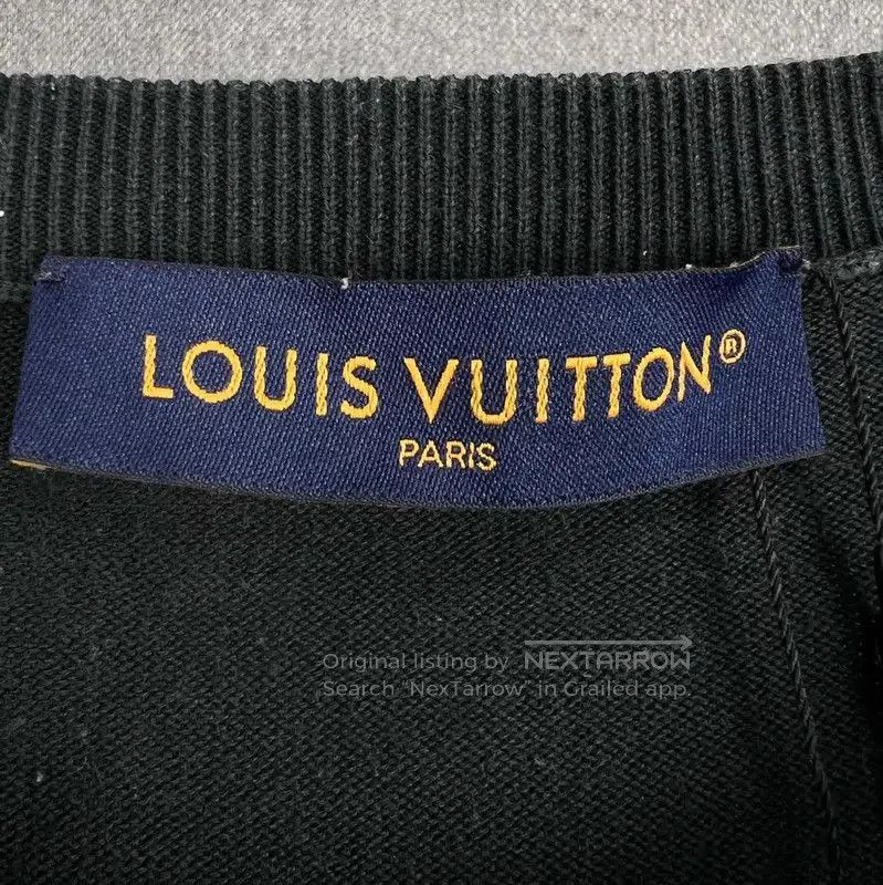 Louis Vuitton Louis Vuitton Black Men's T-Shirt . Size US L / EU 52-54 / 3 - 3 Thumbnail
