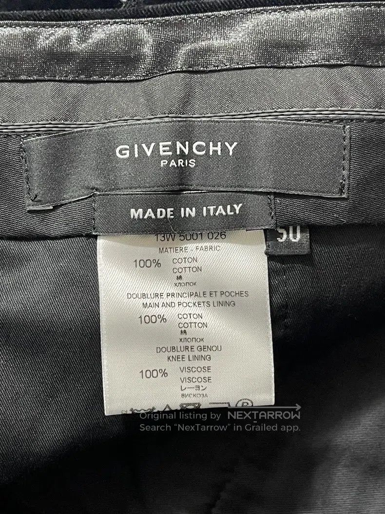 Givenchy Givenchy SizeXL Velvet Dress Pants Size 50 Size US 30 / EU 46 - 6 Thumbnail