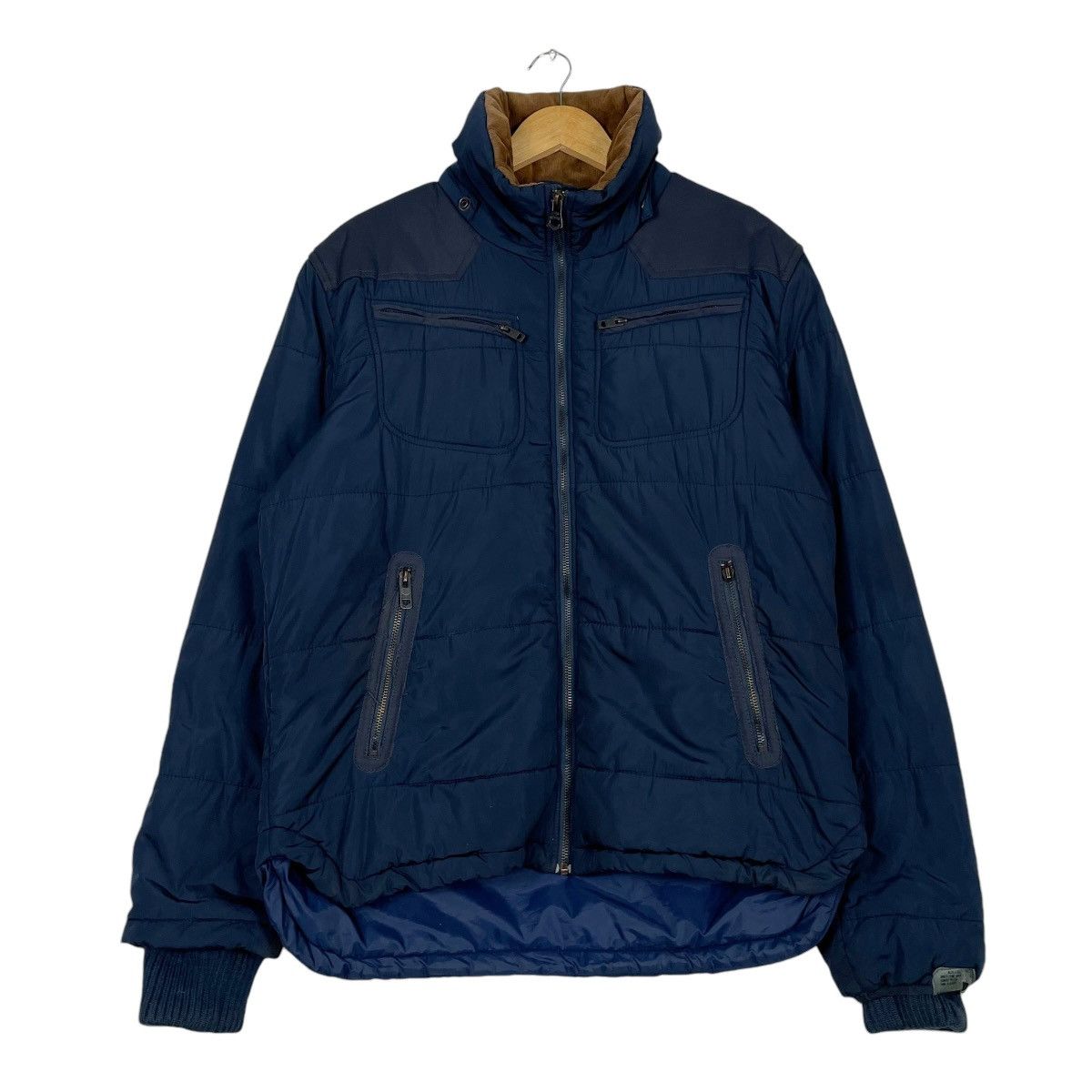 Diesel × Other 💥DIESEL LIGHT PUFFER PADDED ZIPPER JACKET Size US XL / EU 56 / 4 - 1 Thumbnail