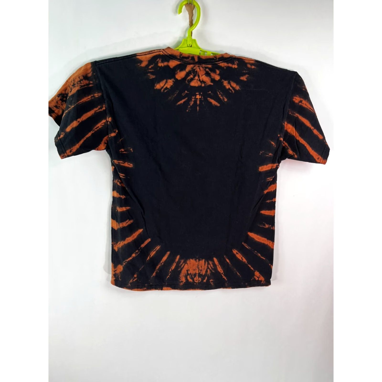 Delta Popeye Rock Will Never Die Mens Black Reverse Tie Dye Graphic T Shirt Size L Size US L / EU 52-54 / 3 - 6 Thumbnail