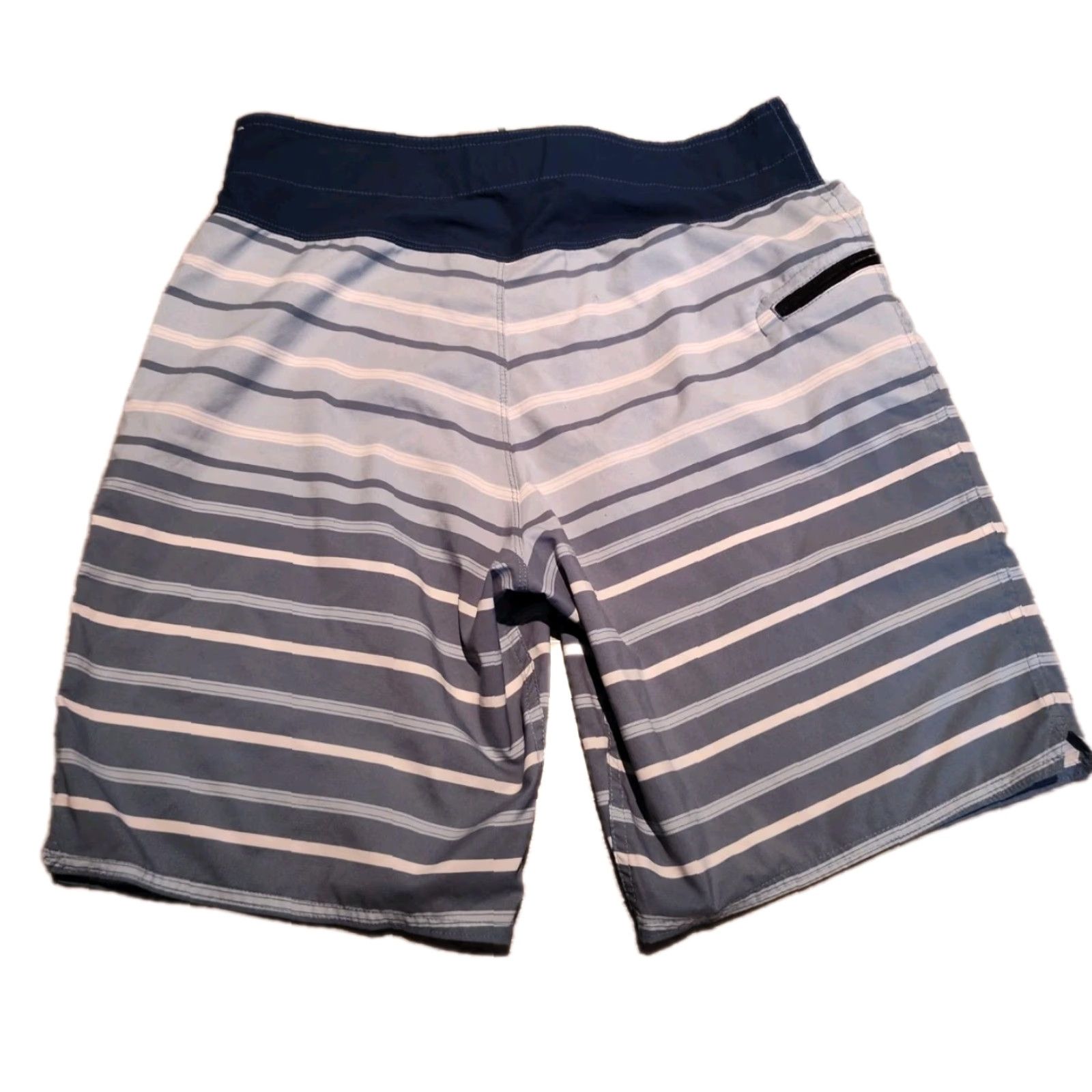 Patagonia PATAGONIA Board Shorts Stretch Planing Men's Size 32 Blue Striped EUC Quick Dry 100% Polyester Recreational Swim Bottom Steady Size US 32 / EU 48 - 2 Thumbnail