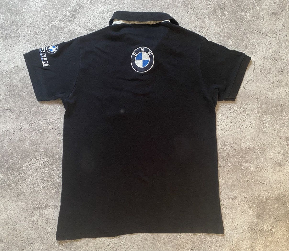 BMW × Vintage BMW Polo Shirt Mens Large Branded Logo Formula 1 Racing Y2K Size US L / EU 52-54 / 3 - 9 Thumbnail