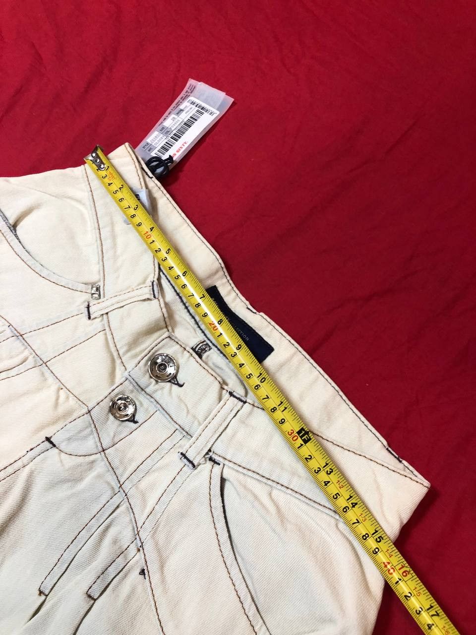 Miss Sixty Vintage Miss Sixty Y2K Grunge Punk Low Rise Denim jeans Size 28" / US 6 / IT 42 - 9 Thumbnail