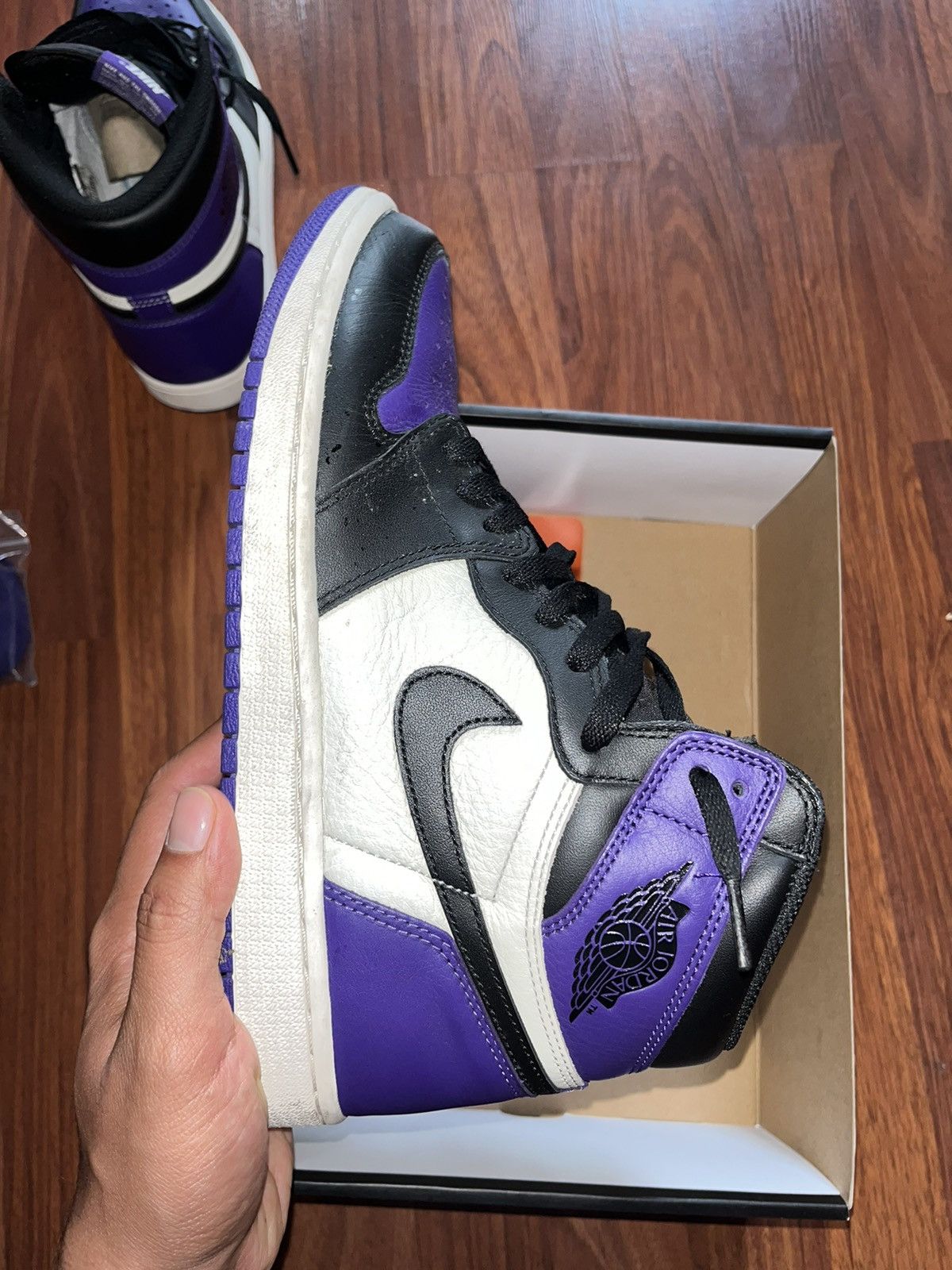 Jordan Brand Jordan 1 “Court Purple” Size US 9.5 / EU 42-43 - 11 Thumbnail