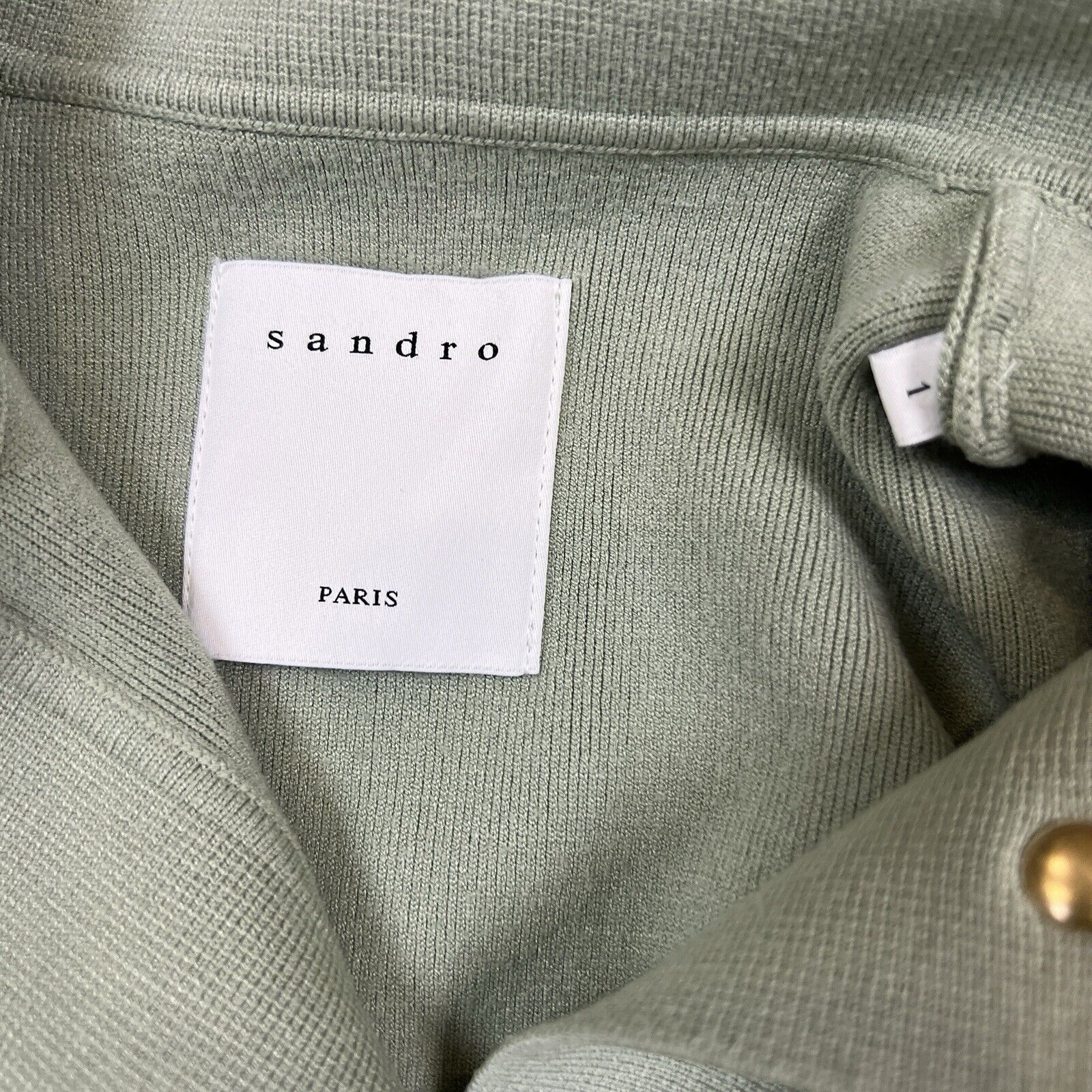 Designer × Sandro SANDRO Amelie Tie Waist Cardi Coat sz 1 Cardigan Jacket Size S / US 4 / IT 40 - 7 Thumbnail