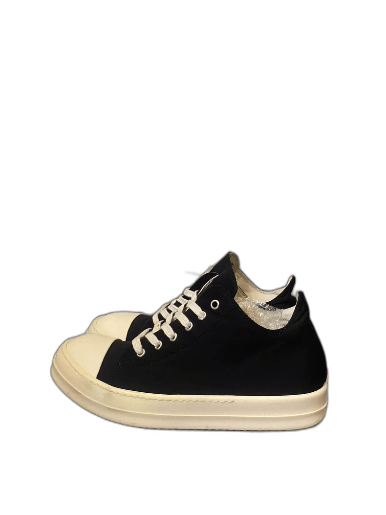 Rick Owens Rick Owens Low-Top Sneakers Black and White Size US 9.5 / EU 42-43 - 1 Thumbnail