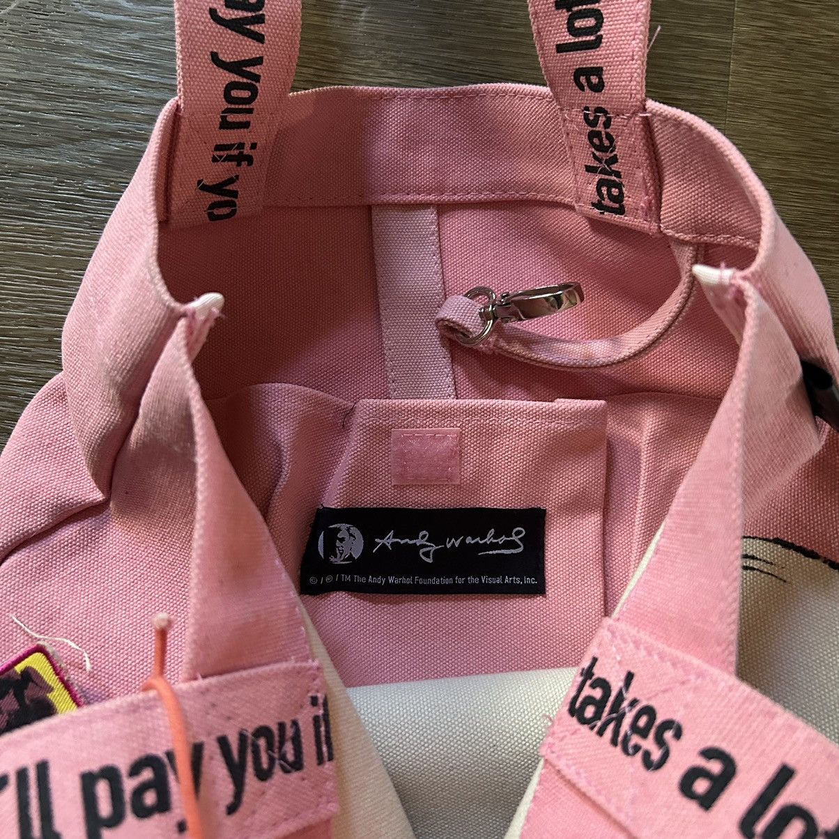 Andy Warhol Pink Andy Warhol Ice Cream Tote Size ONE SIZE - 2 Thumbnail