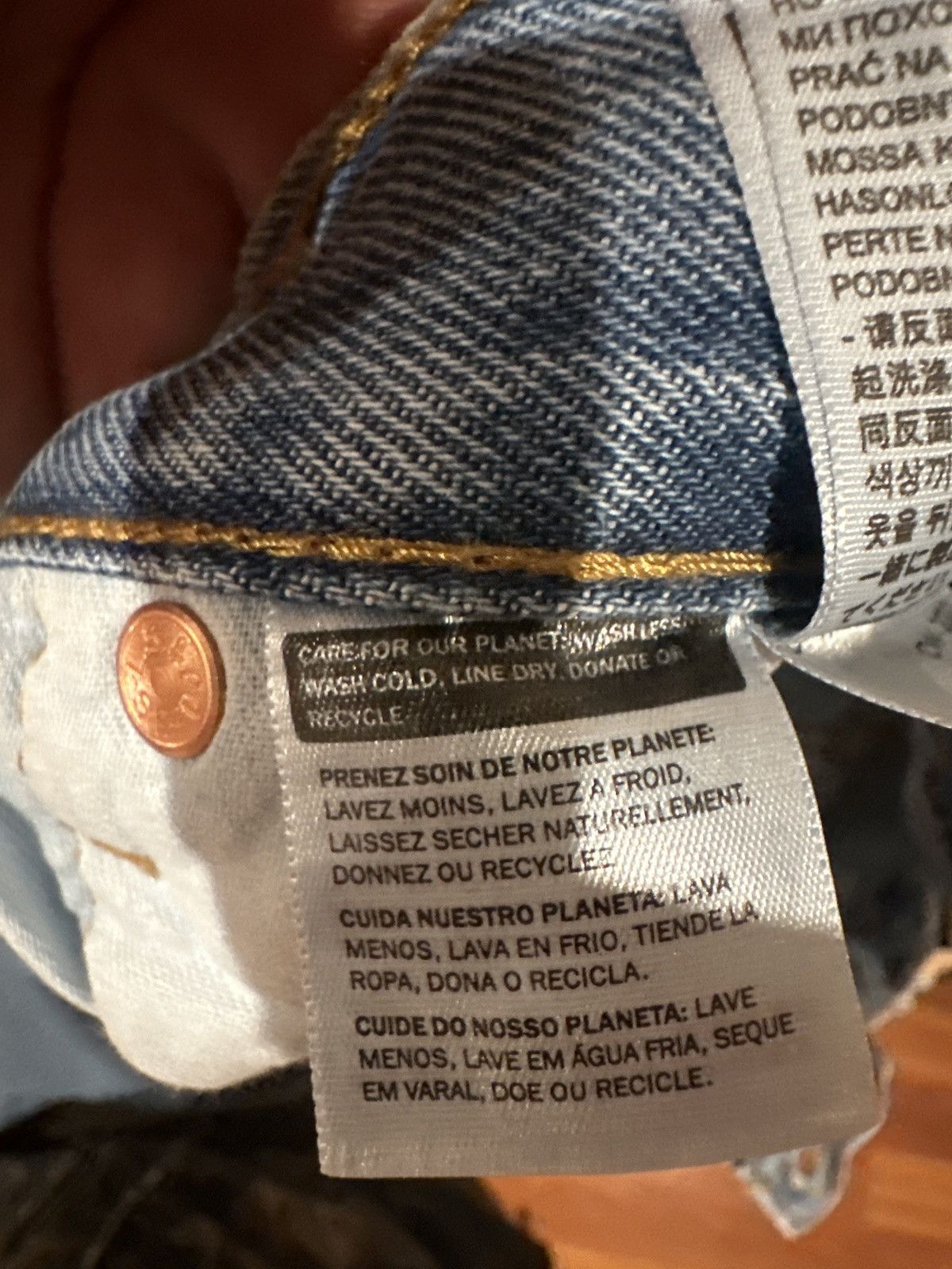 Levi's Levi's 501 Original Size US 34 / EU 50 - 5 Thumbnail