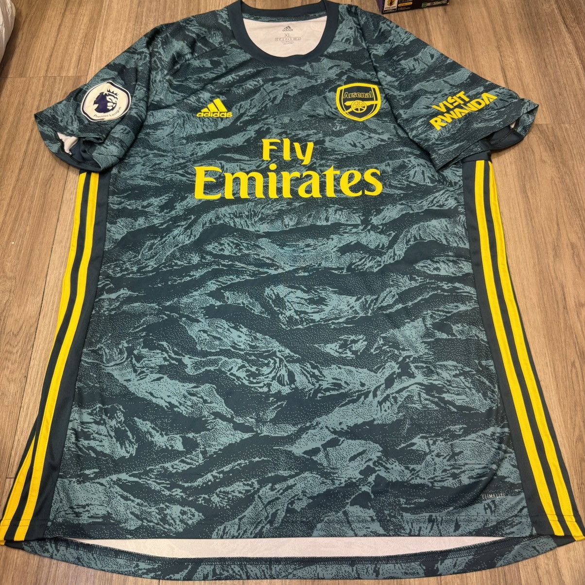 Adidas Arsenal 19/20 goalkeeper gk shirt #1 Leno Size US XL / EU 56 / 4 - 1 Thumbnail