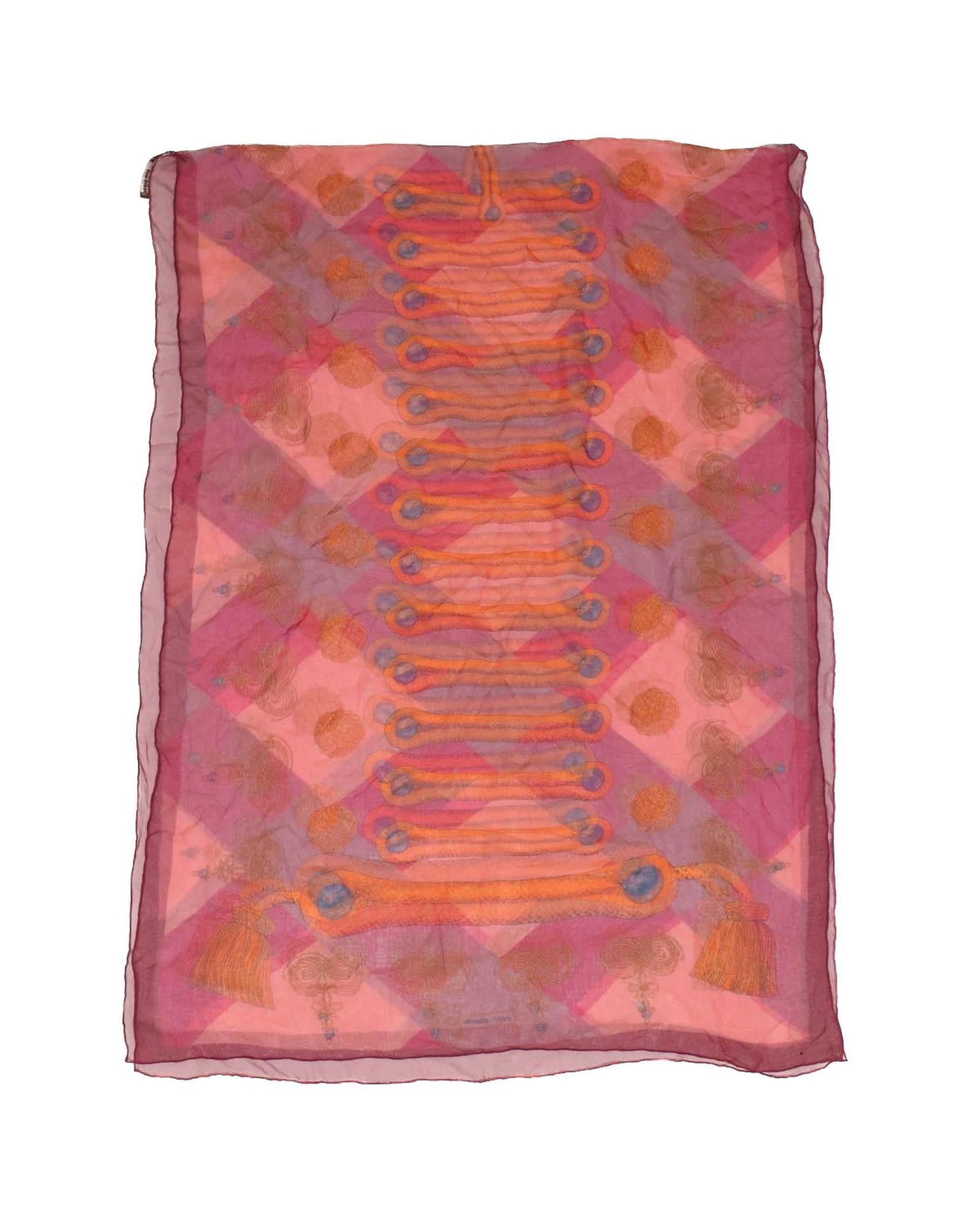 image of Hermes Captivating Multicolour Silk Scarf, Women's