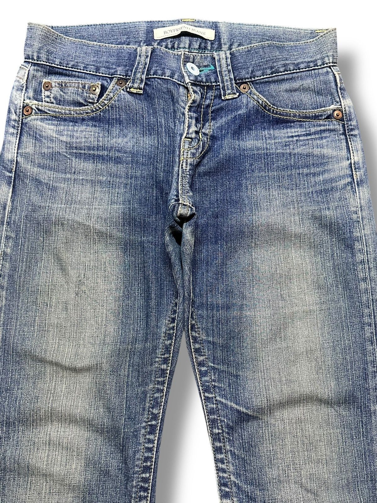 Japanese Brand Vintage Uniqlo With Baggy Loose Style With Faded Wash Size US 32 / EU 48 - 3 Thumbnail