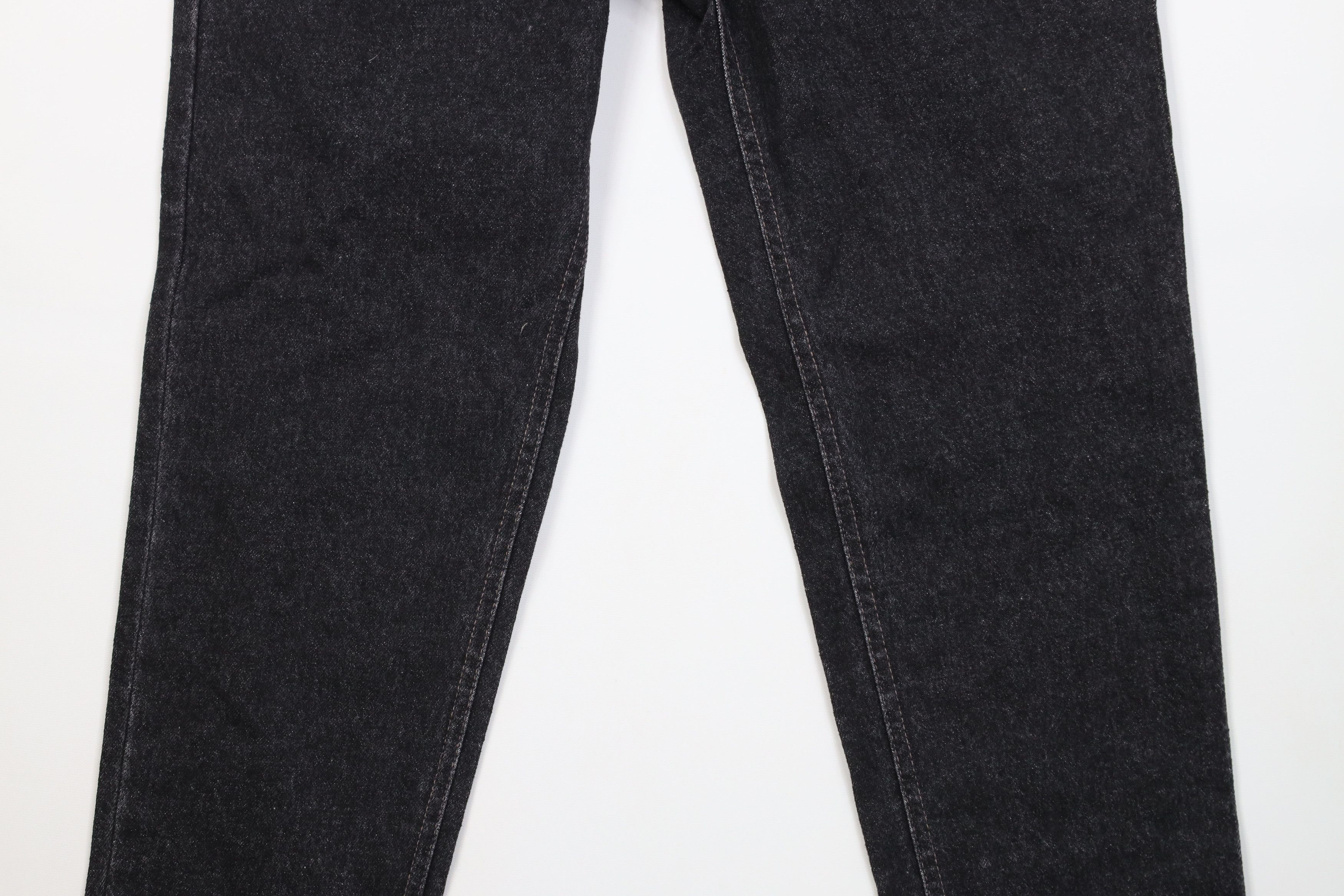 Lee Deadstock Vintage 90s Lee Fit Denim Jeans Black Pepper USA Size 36" / US 14 / IT 50 - 3 Thumbnail