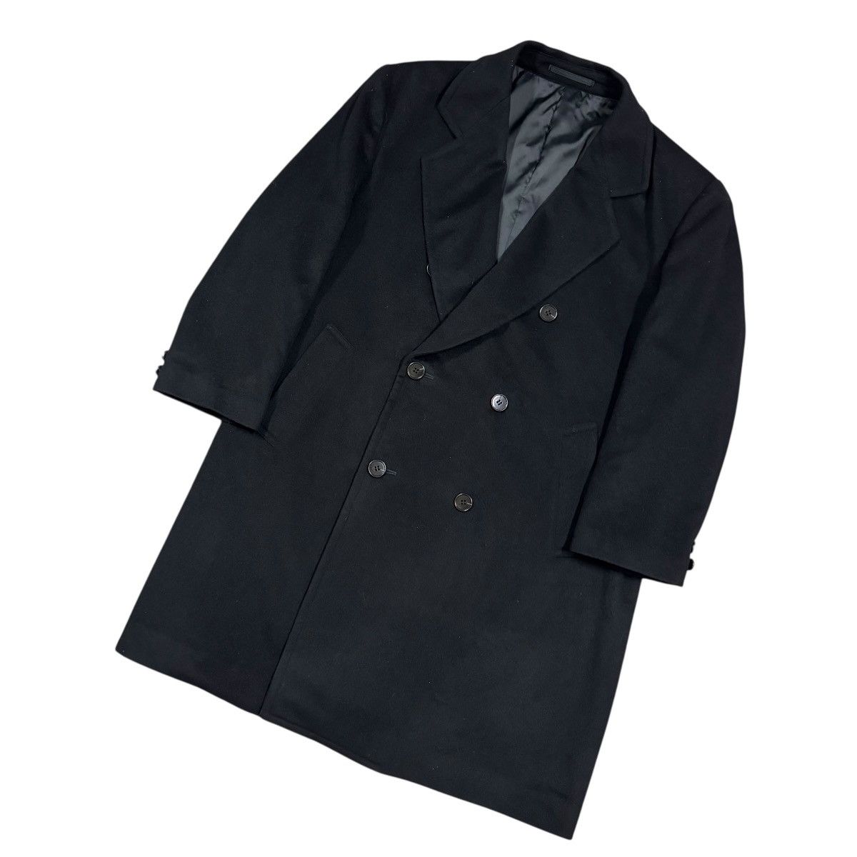 Lanvin Vtg🔥Luxury Lanvin Paris Double Breasted Long Jacket Size US L / EU 52-54 / 3 - 7 Thumbnail