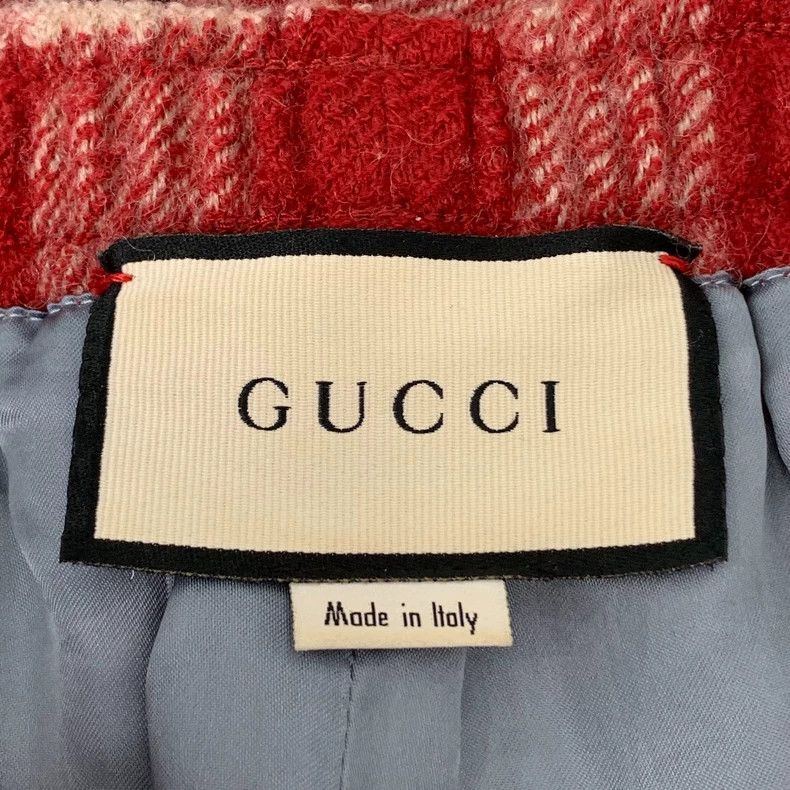 Gucci Gucci Size XS Color-blocked plaid wool drawstring casual Size US 30 / EU 46 - 5 Thumbnail