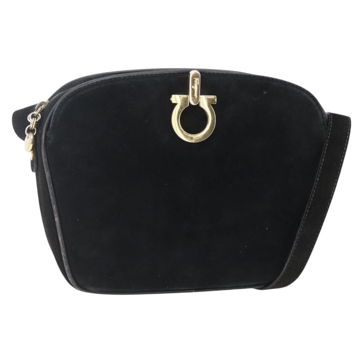 Salvatore Ferragamo Salvatore Ferragamo Gancini Suede Size ONE SIZE - 1 Thumbnail