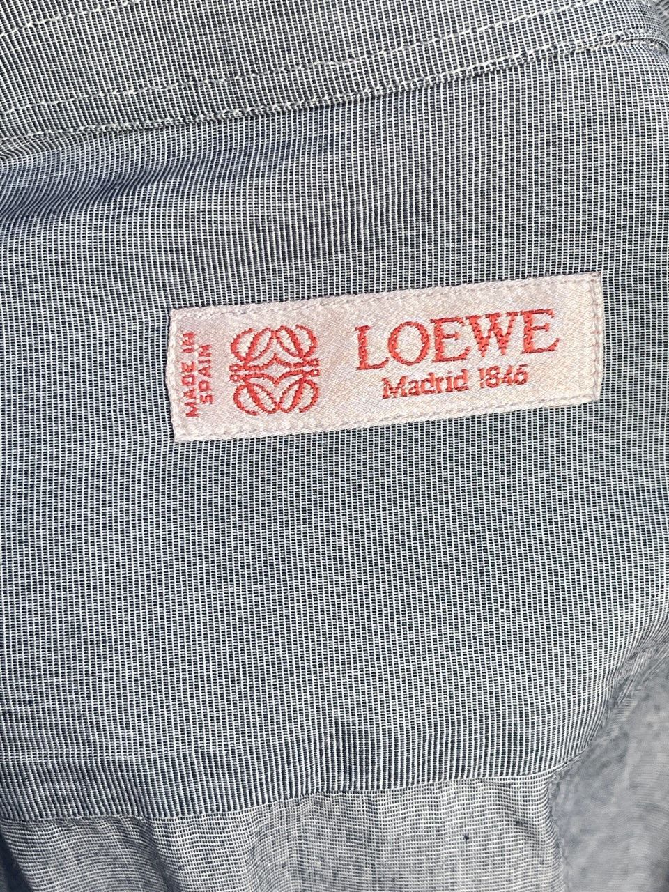 Loewe 🔥 shirt Loewe grey size L cotton luxury Size US L / EU 52-54 / 3 - 5 Thumbnail