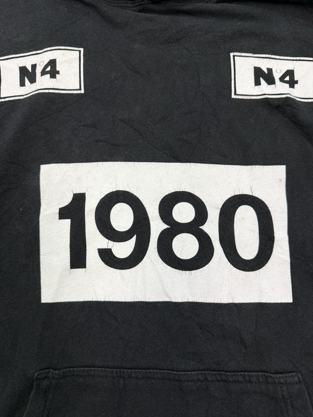 Stussy VINTAGE STUSSY 1980 N4 BIG LOGO HOODIE Size US M / EU 48-50 / 2 - 14 Thumbnail