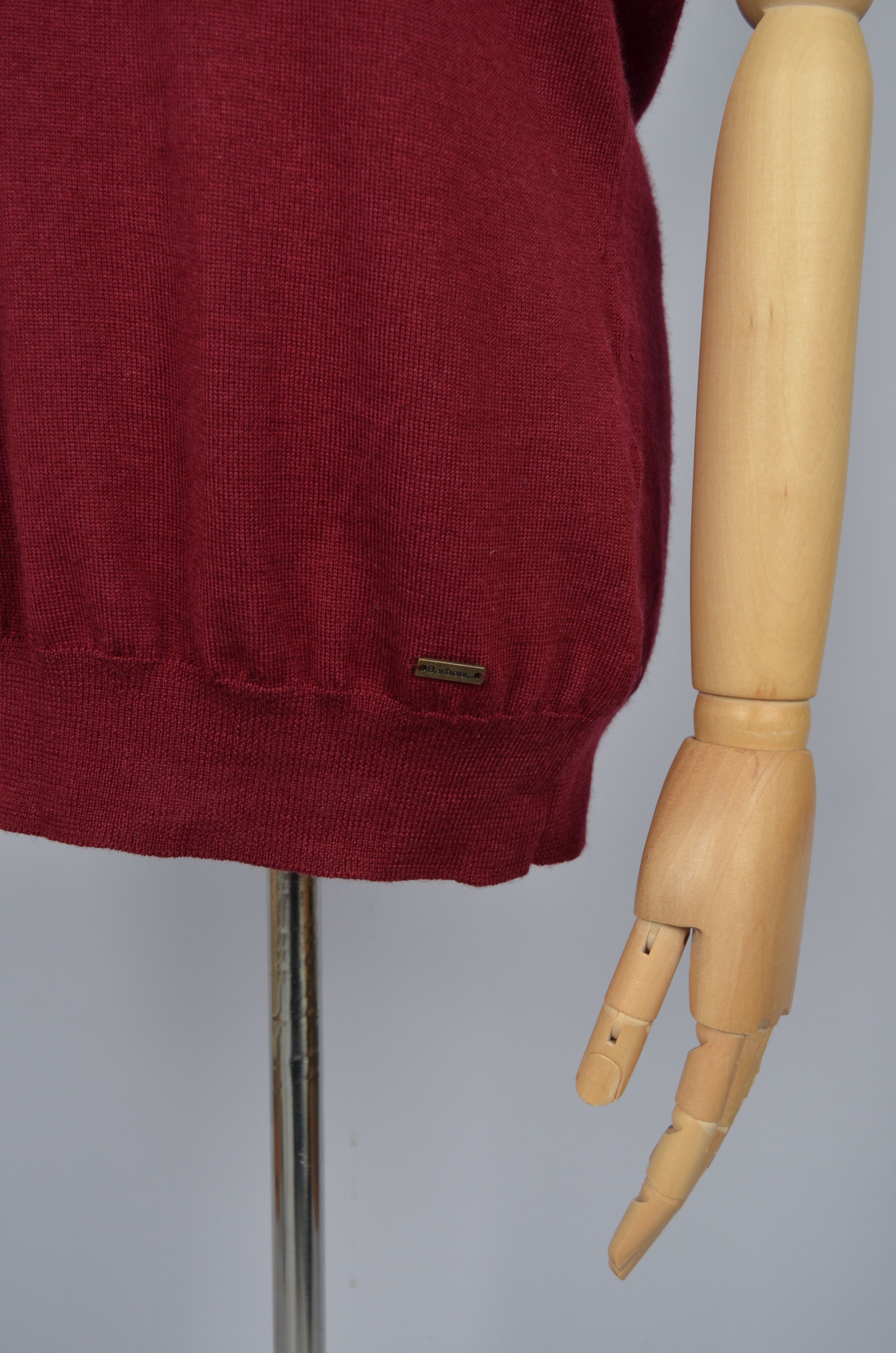 Barbour Barbour Wharfedale Wool Silk Cashmere Tank Merlot Sleeveless Size M / US 6-8 / IT 42-44 - 5 Thumbnail