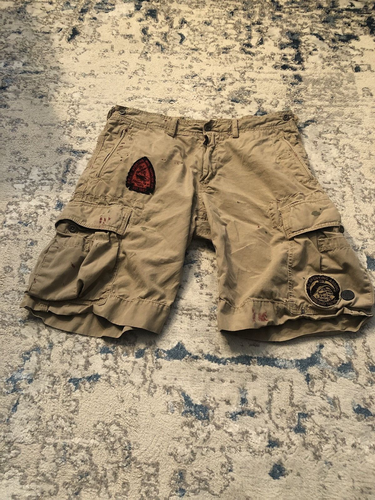 Vintage PRL Military Shorts