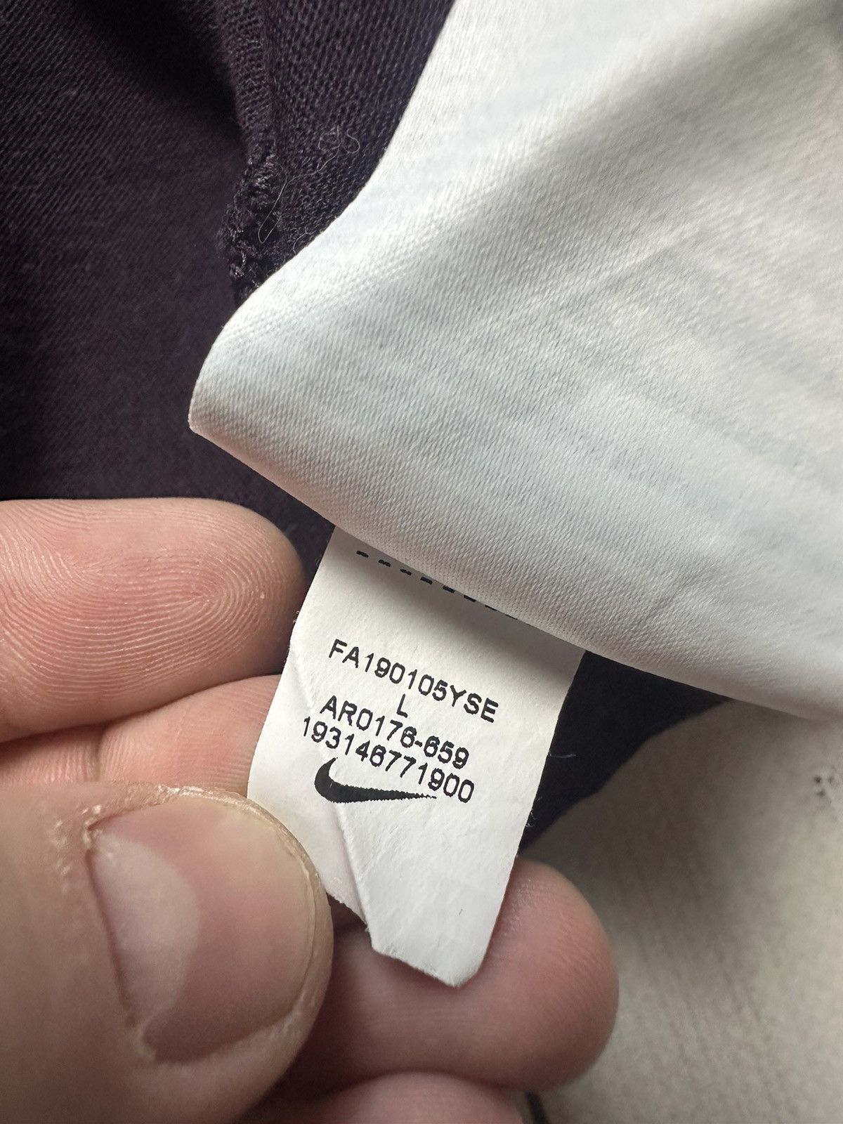 Nike Nike Barcelona soccer tee logo size L Size US L / EU 52-54 / 3 - 4 Thumbnail