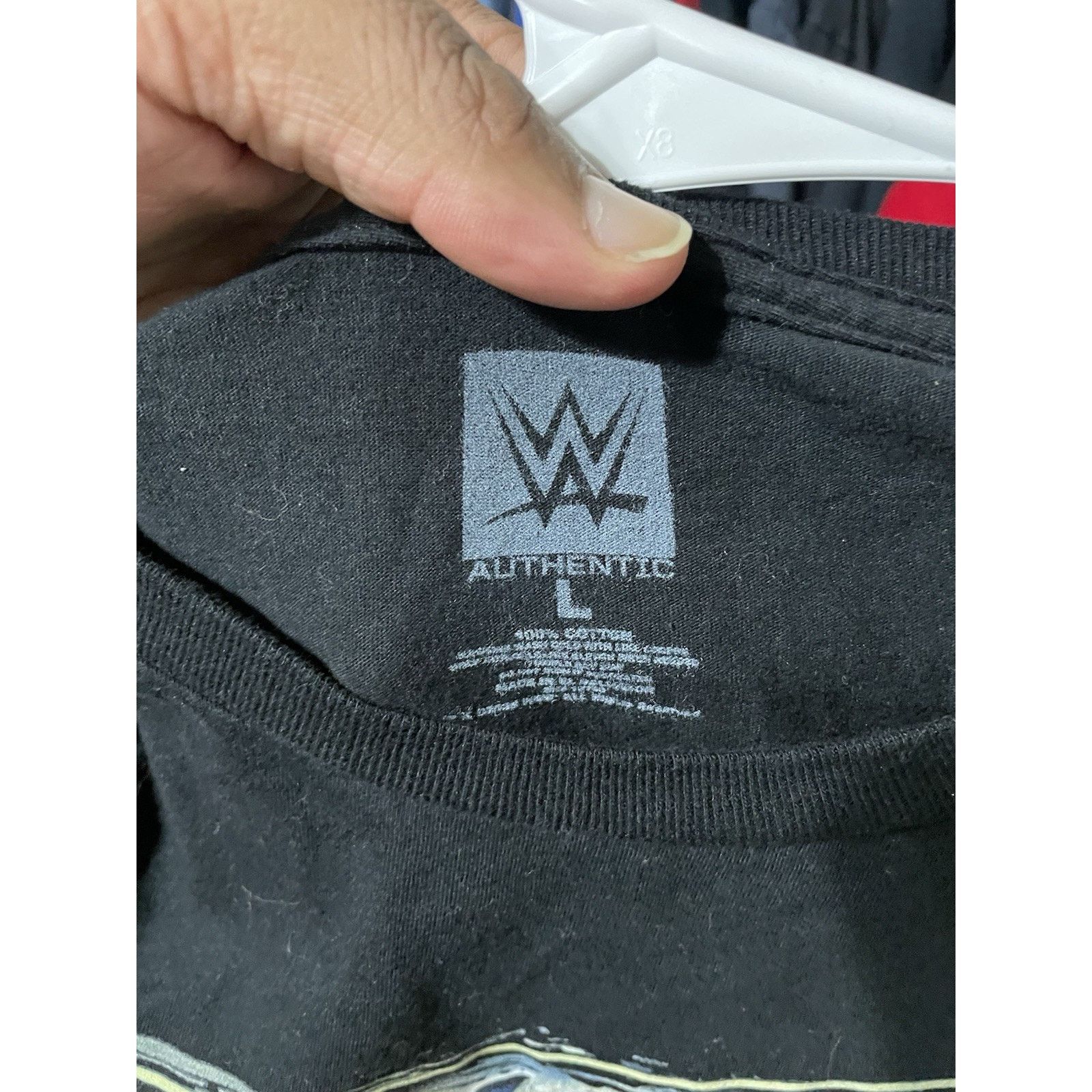 WWE Size L- WWE Royal Rumble Indianapolis Black T-Shirt 2.01.25 Size US L / EU 52-54 / 3 - 3 Thumbnail