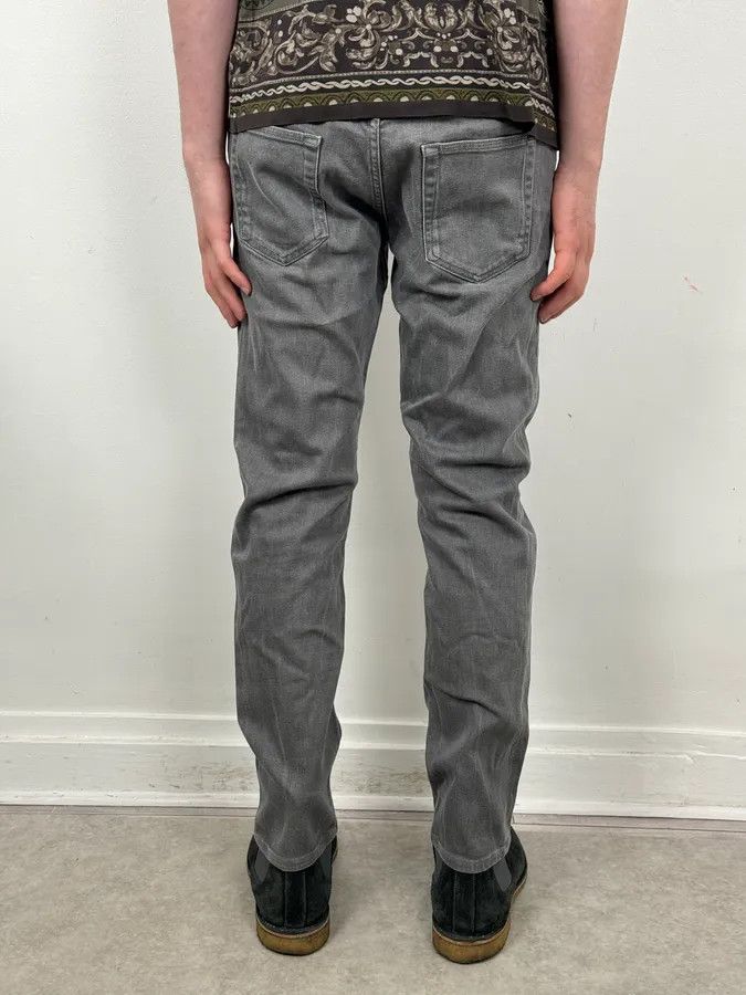 Prada SS2015 Prada Dark Grey Washed Slim Denim Jeans Size US 30 / EU 46 - 4 Thumbnail